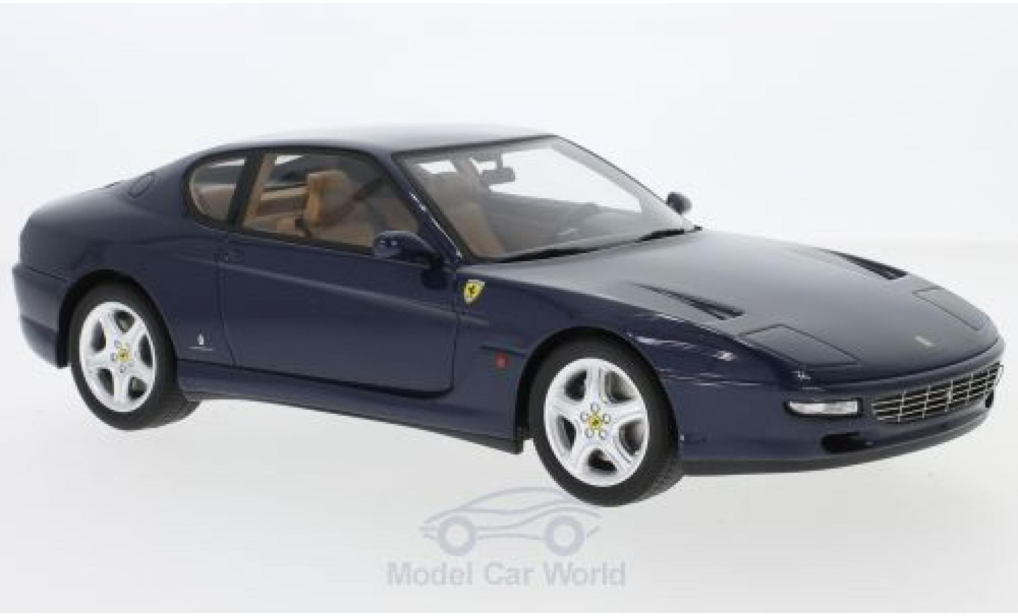 Ferrari 456 1/18 GT Spirit GT metallico blu 1992 modellino in miniatura