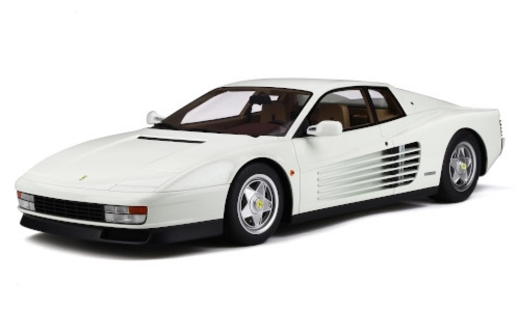 Ferrari Testarossa 1/12 GT Spirit bianco modellino in miniatura