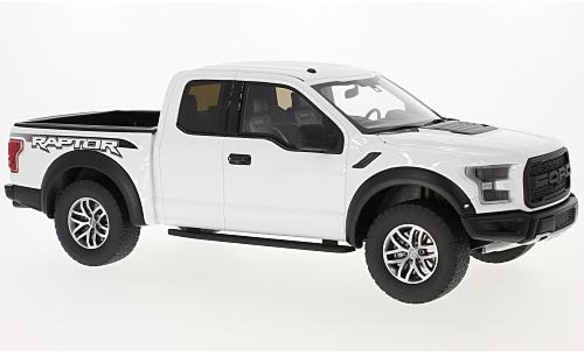 Ford F1 1/18 GT Spirit 50 Raptor bianco 2016 modellino in miniatura