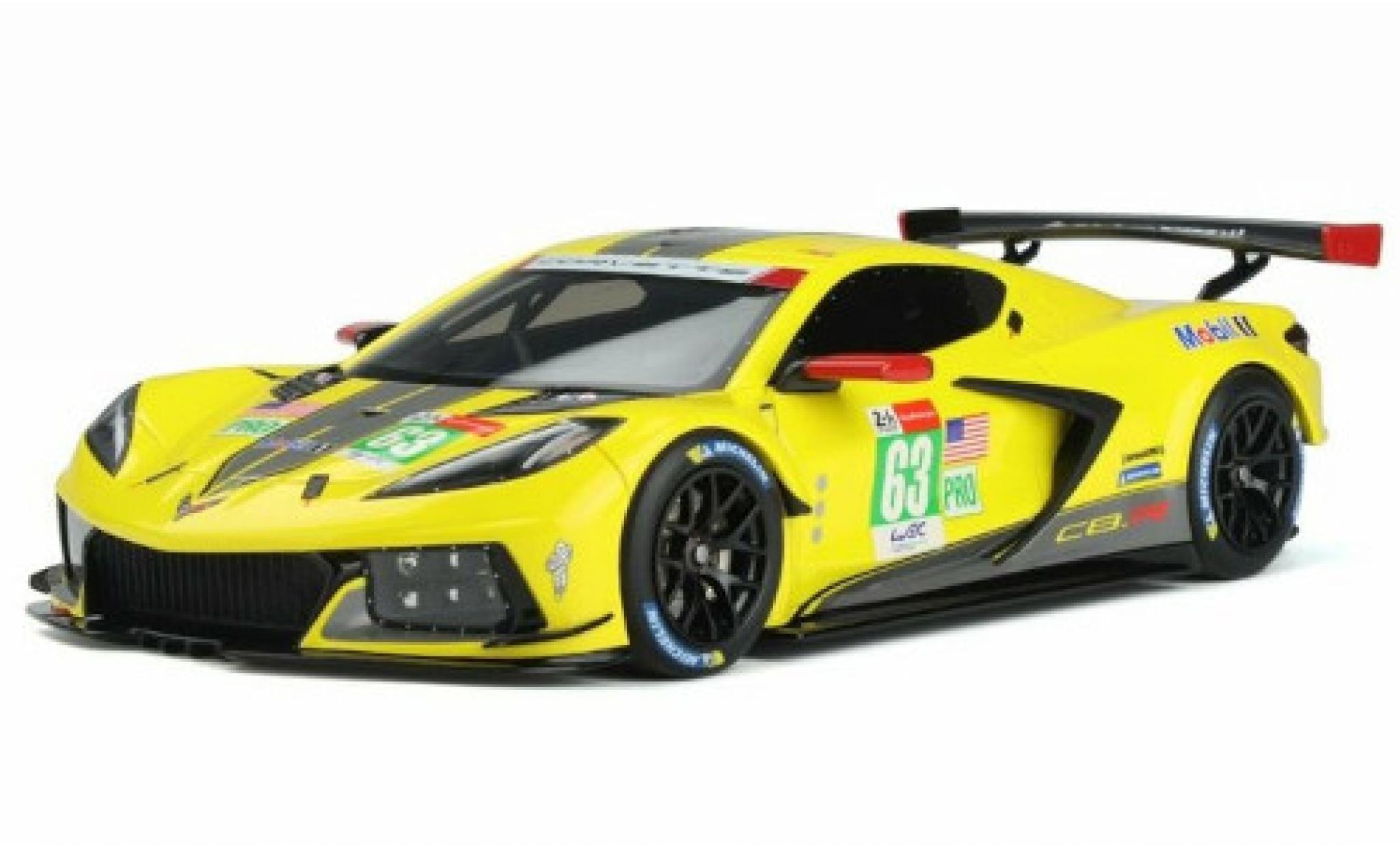 Chevrolet Corvette 1/18 GT Spirit C8-R No.63 Racing 24h Le Mans 2021 modellino in miniatura