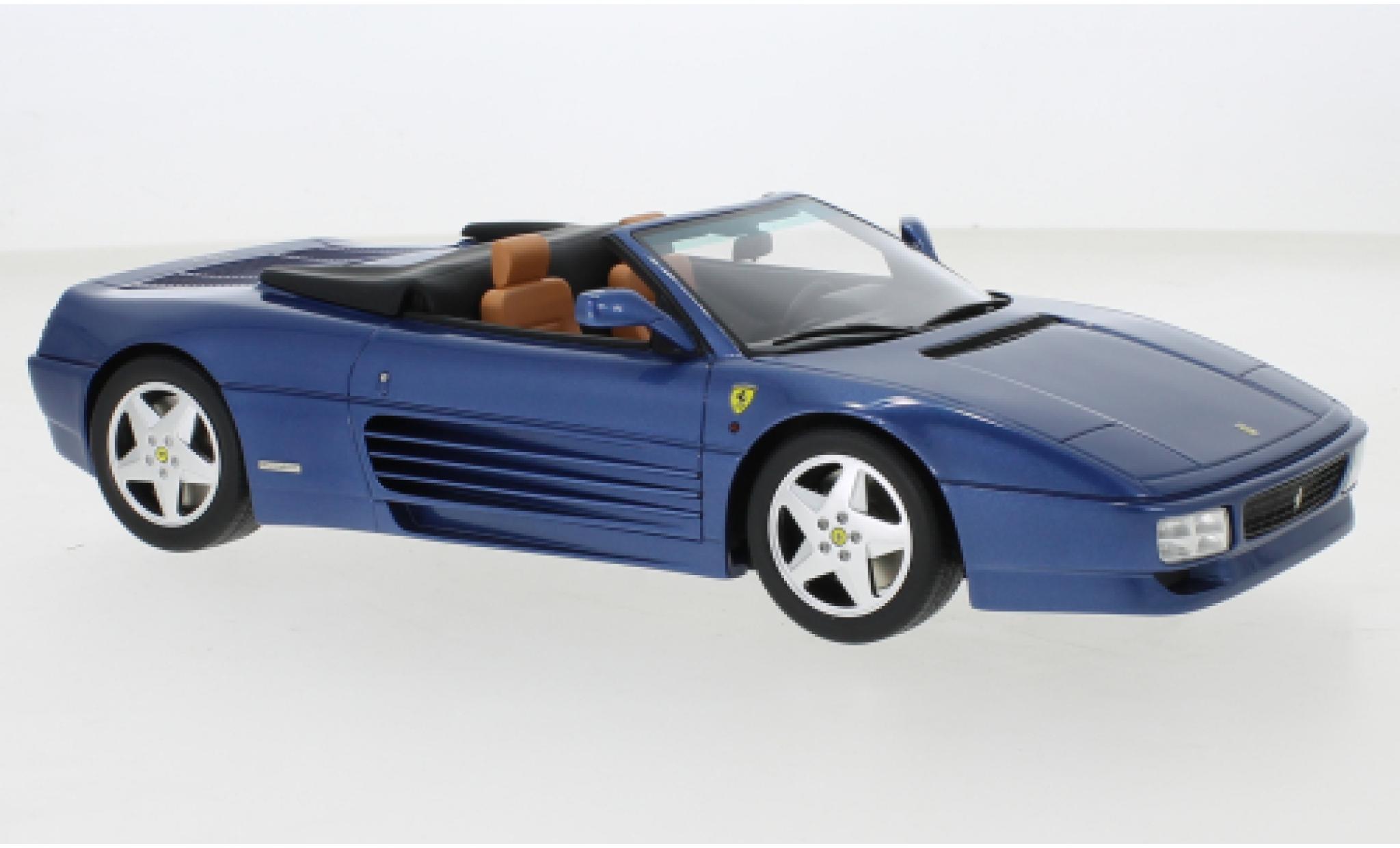 Ferrari 348 1/18 GT Spirit Spider metallise blu 1994 modellino in miniatura
