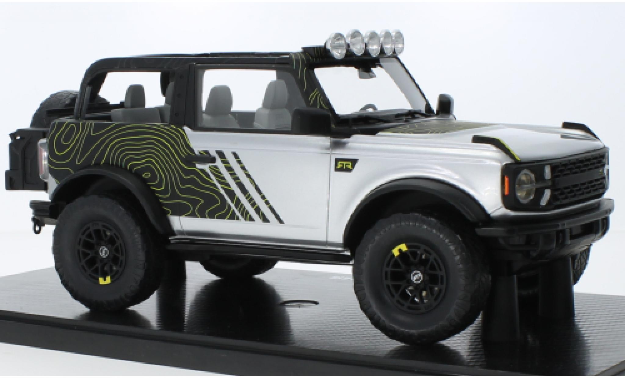 Ford Bronco 1/18 GT Spirit RTR d/Décorer 2022 modellino in miniatura