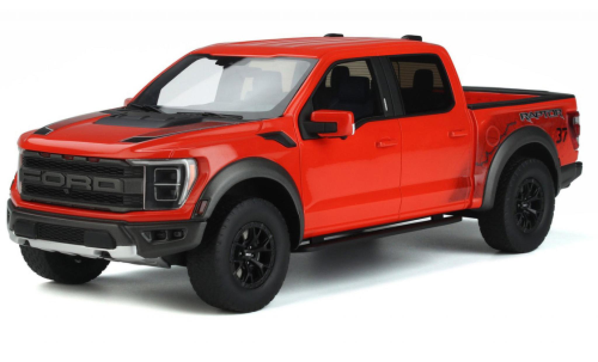 Ford F-1 1/18 GT Spirit 50 Raptor metallise orange 2022 modellino in miniatura