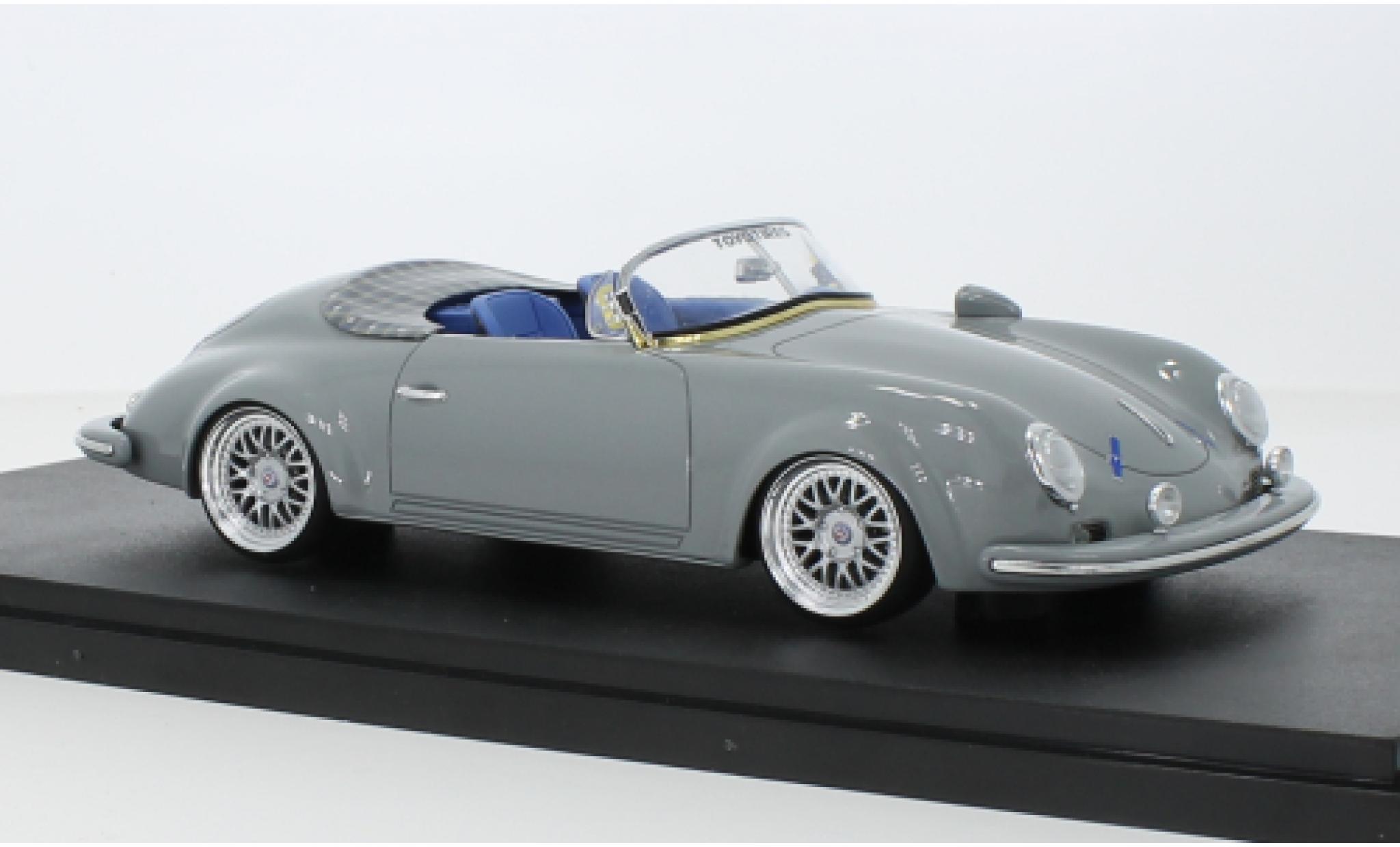 Porsche 356 1/18 GT Spirit S-Klub Outlawd Speedster grigio 2021 modellino in miniatura