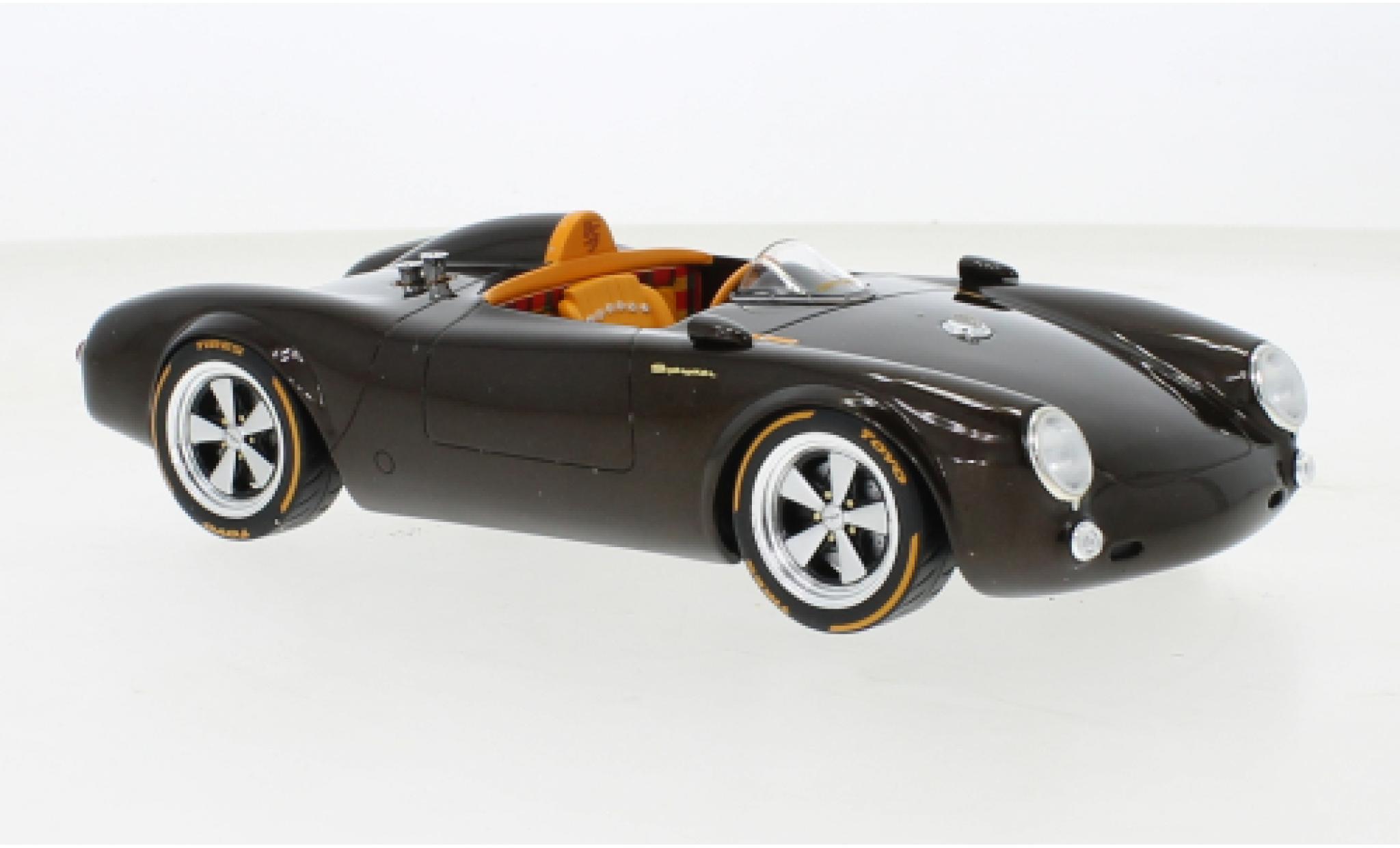 Porsche 550 1/18 GT Spirit Spyder by Slang500 and Josibal marroneee 2019 modellino in miniatura