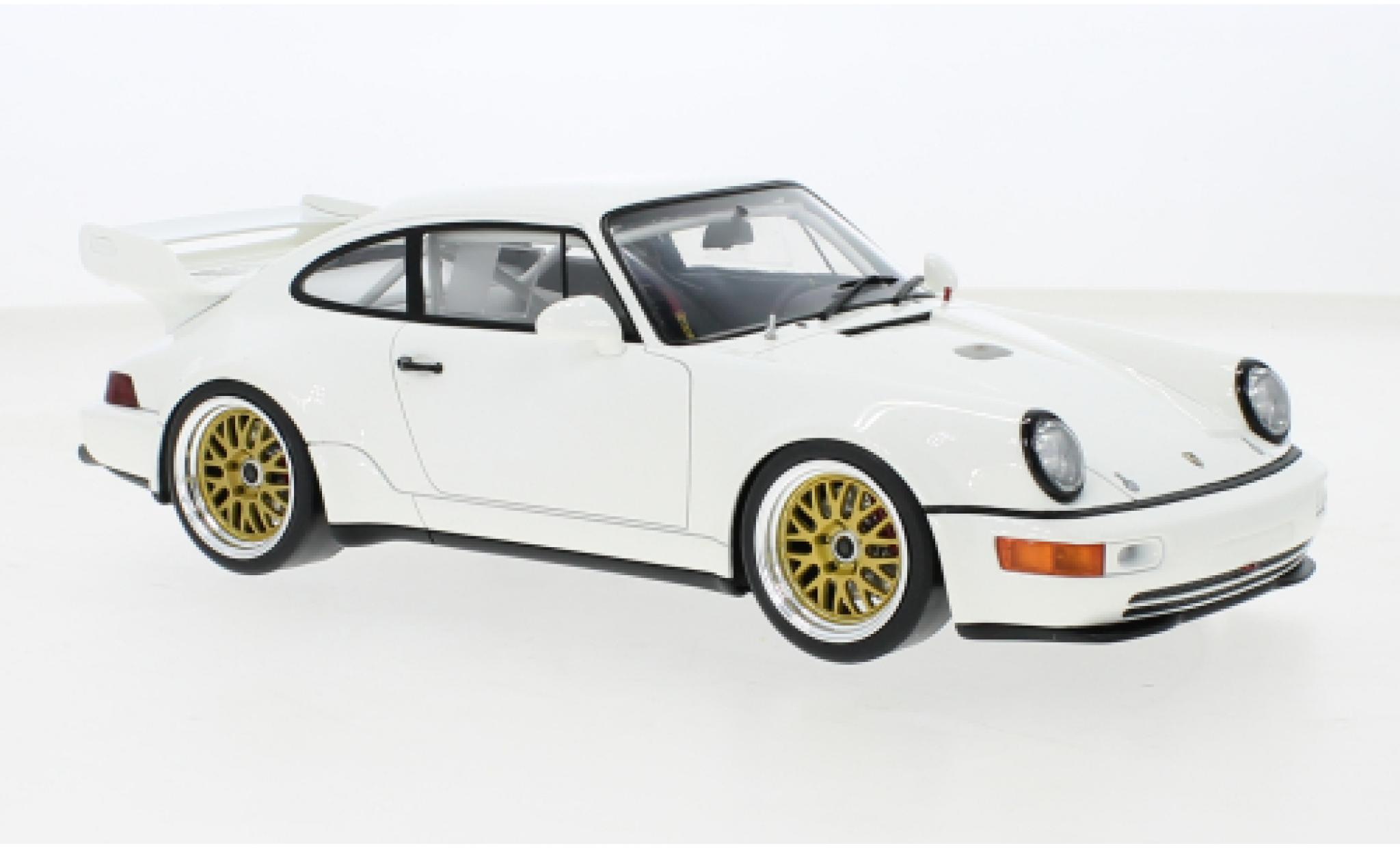 Porsche 993 1/18 GT Spirit 911 (964) RSR bianco 1 modellino in miniatura