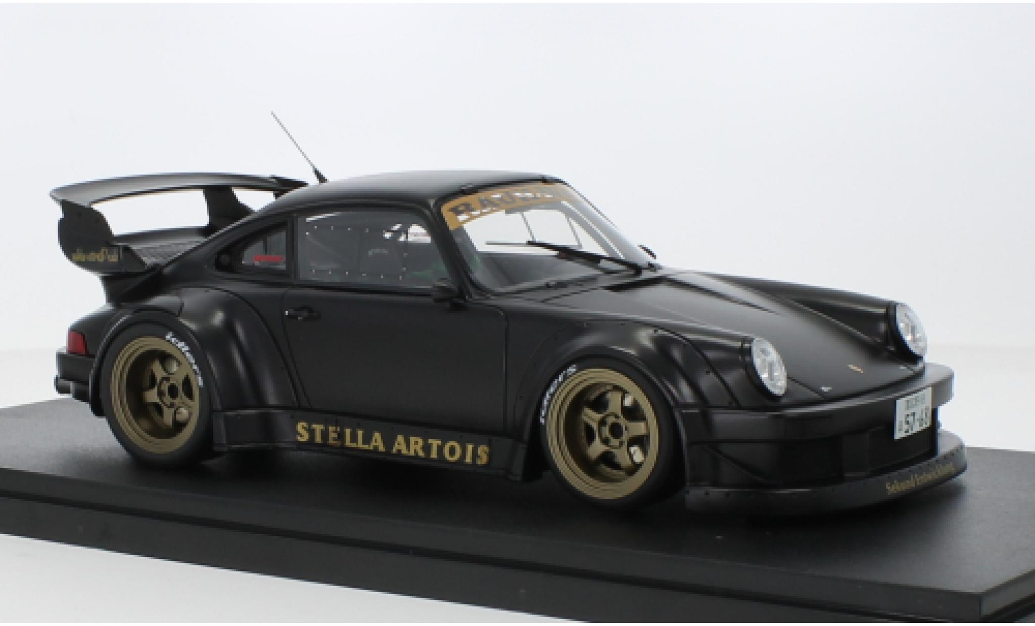 Porsche 997 RWB 1/18 GT Spirit 911 (964) matte noir Stella 2008 modellino in miniatura