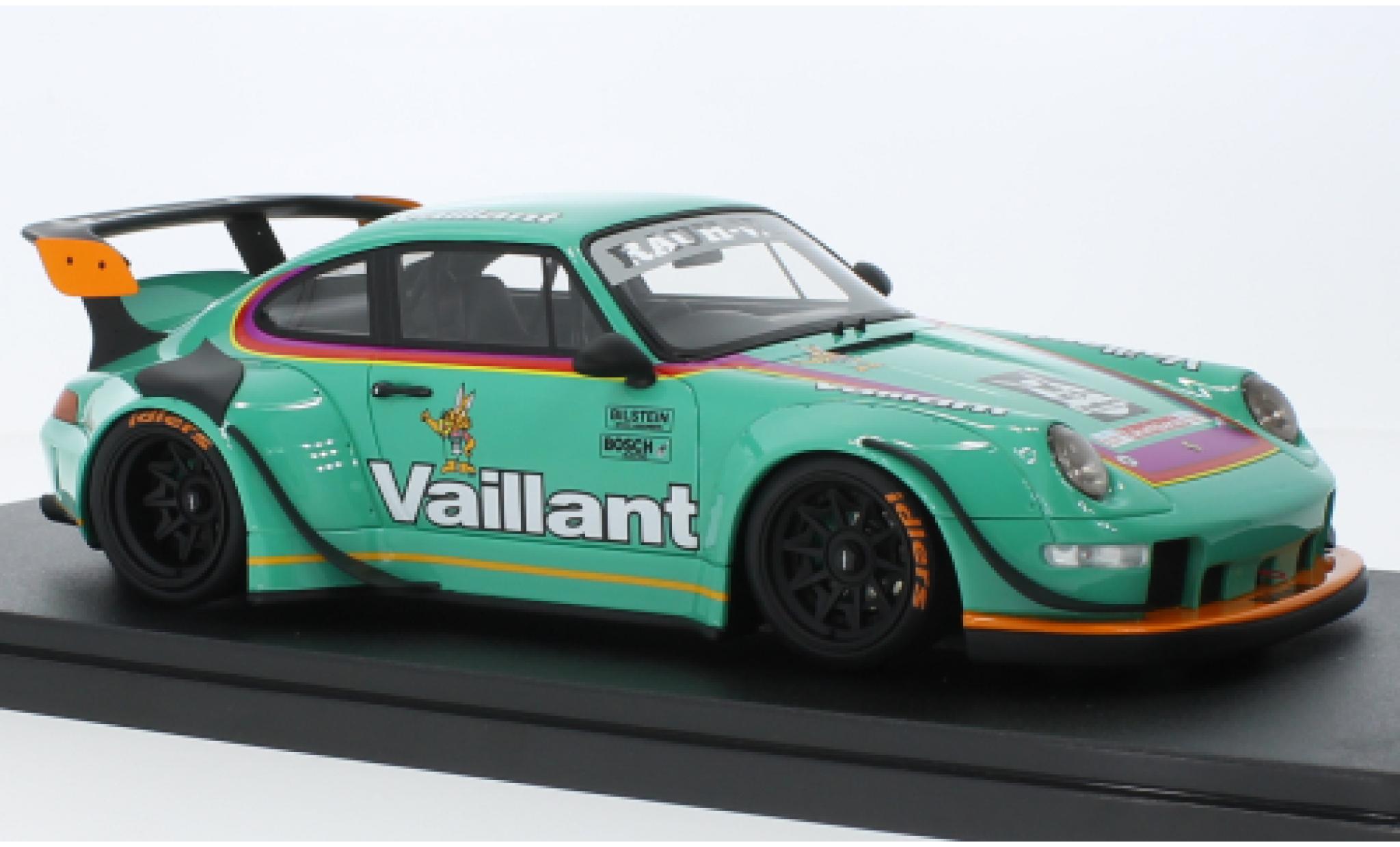 Porsche 993 RWB 1/18 GT Spirit 911  la chaux Vaillant 2023 modellino in miniatura