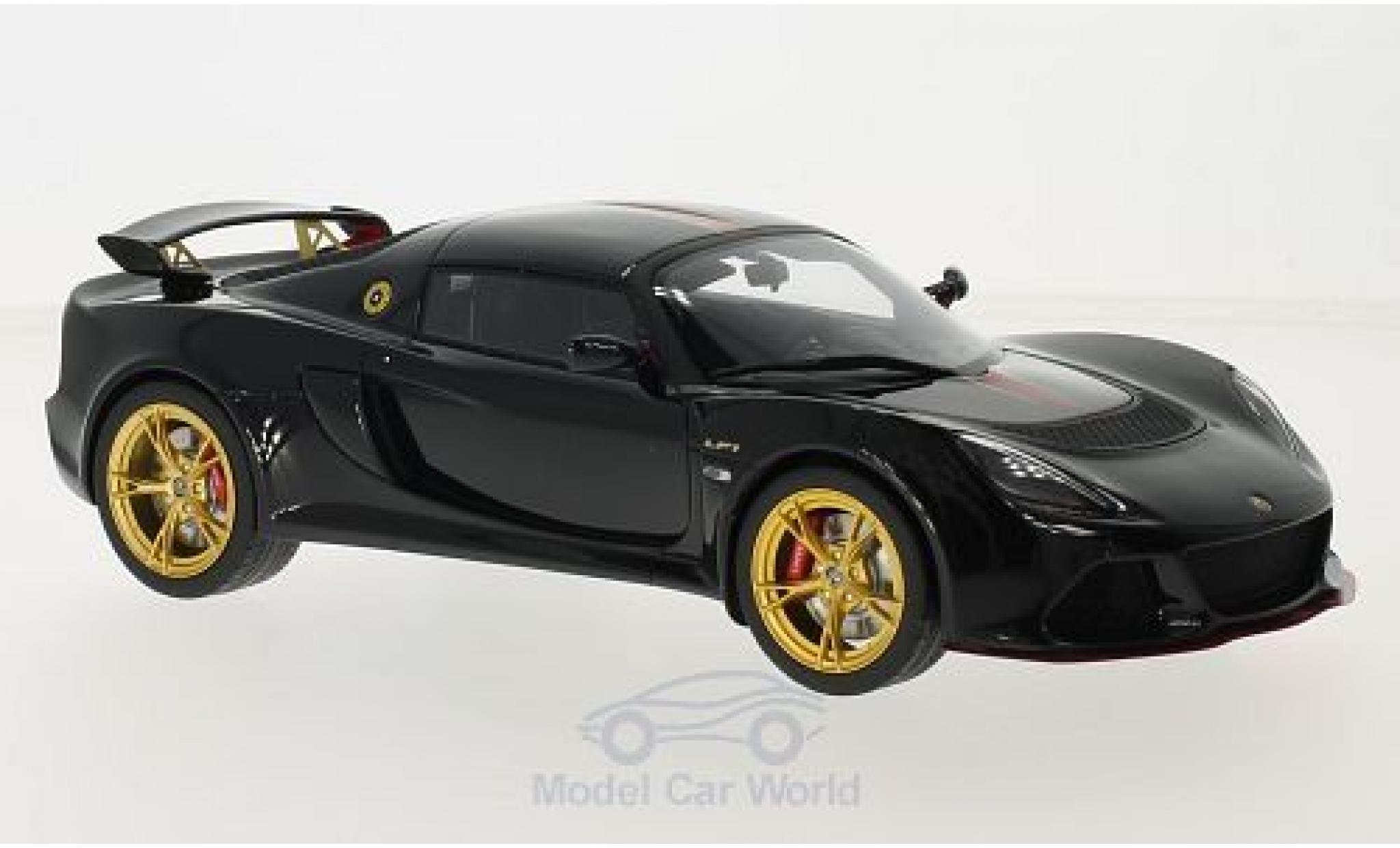 Lotus Exige 1/18 GT Spirit S3 LF1 nero/Dekor modellino in miniatura