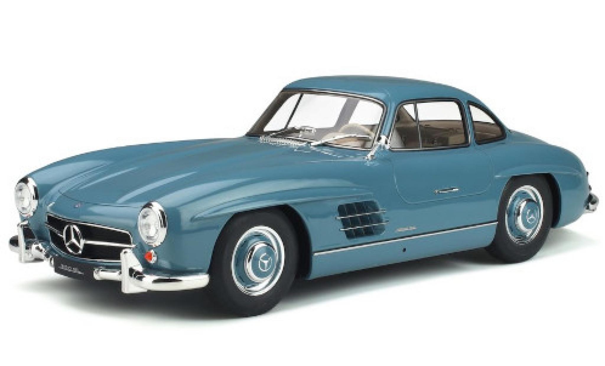 Mercedes 300 1/12 GT Spirit SL (W198) blu 1954 modellino in miniatura