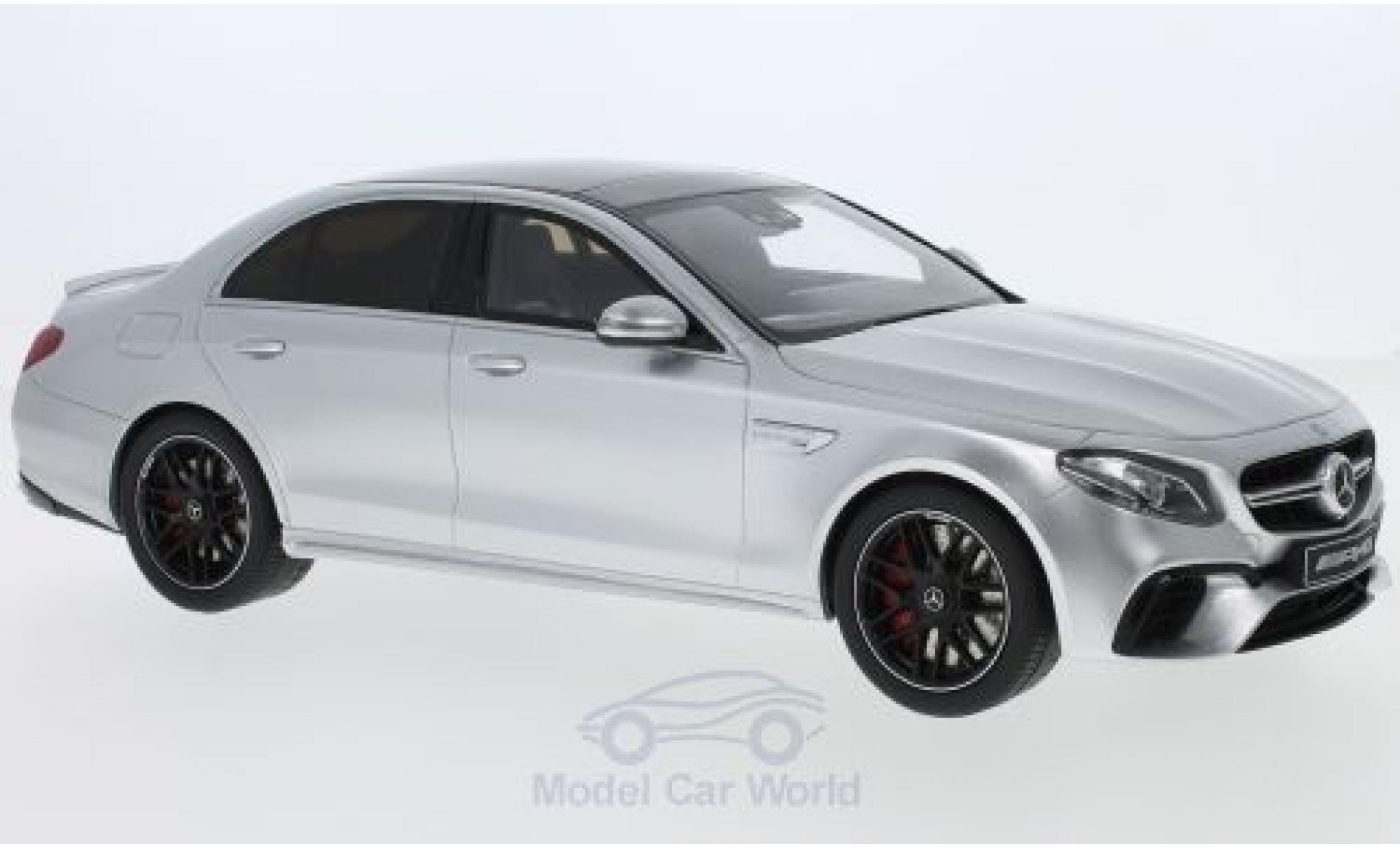 Mercedes Classe E 1/18 GT Spirit AMG E63 S grigio 2017 modellino in miniatura