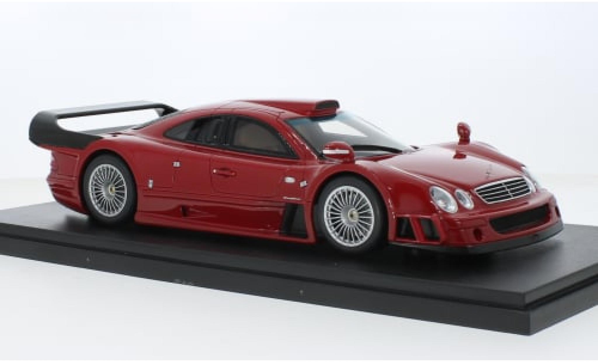 Mercedes CLK 1/18 GT Spirit -GTR rot 1998 1:18 modellino in miniatura