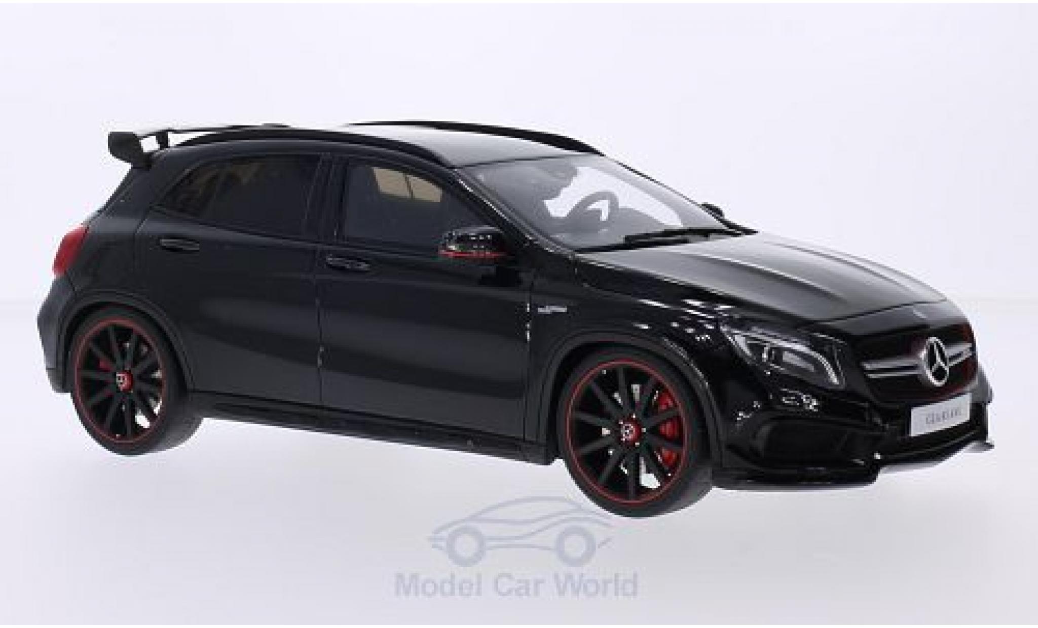 Mercedes Classe GLA 1/18 GT Spirit GLA 45 AMG (X156) metallico nero modellino in miniatura