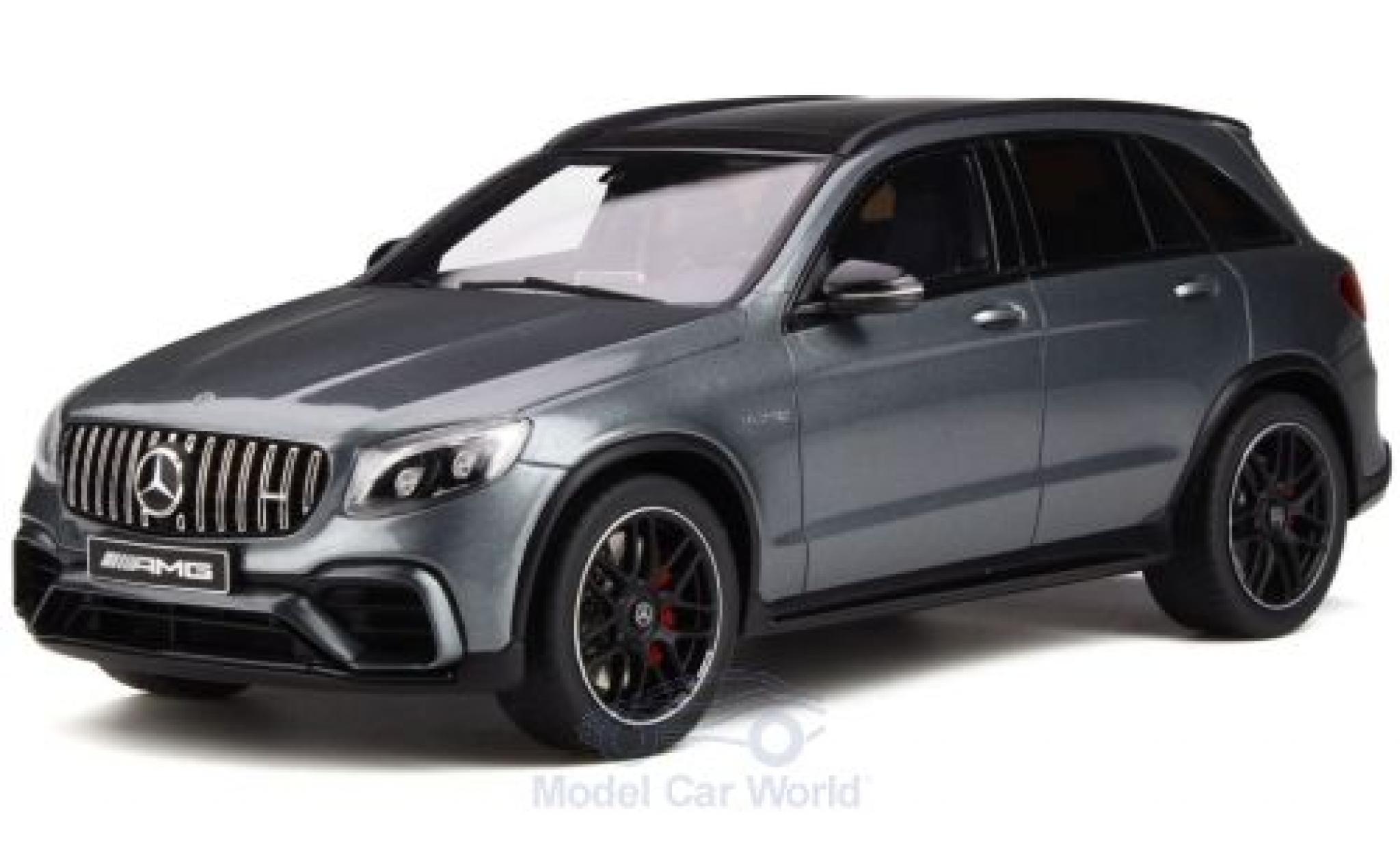 Mercedes Classe GLC 1/18 GT Spirit GLC 63 S metallico grigio 2017 modellino in miniatura