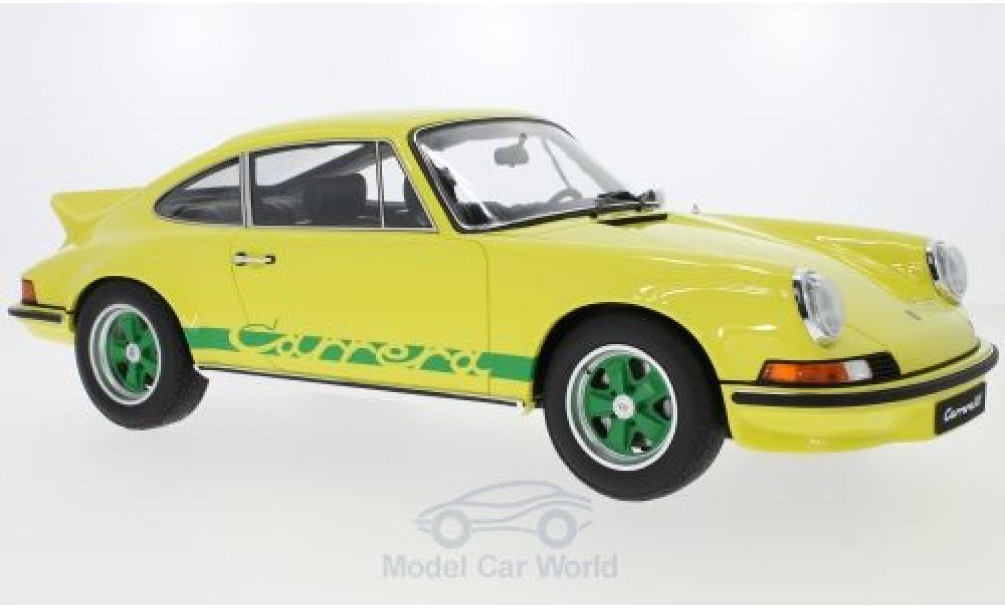 Porsche 911 SC 1/12 GT Spirit 2.7 RS Touring giallo modellino in miniatura