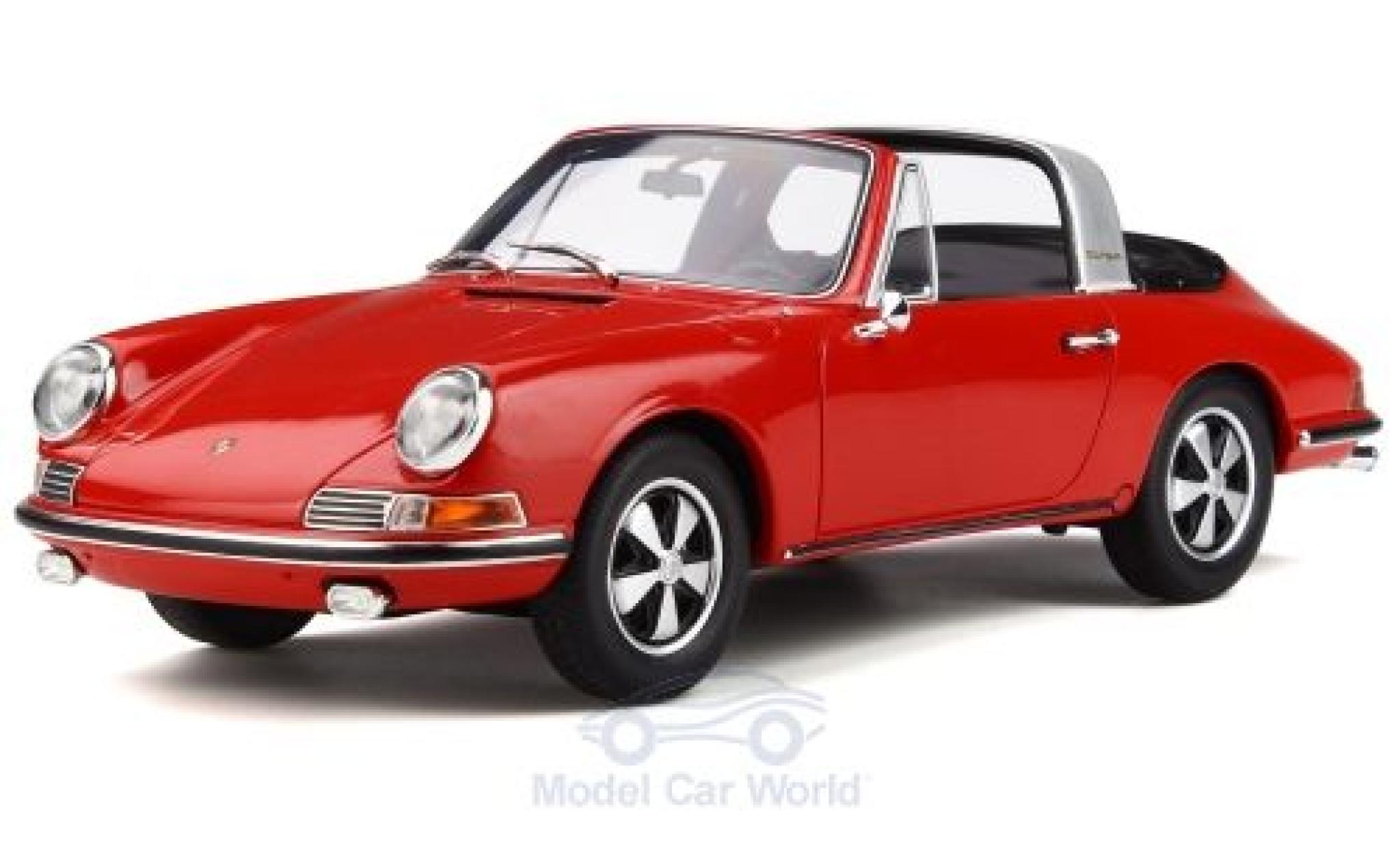 Porsche 911 1/18 GT Spirit (901) Targa rosso 1967 modellino in miniatura