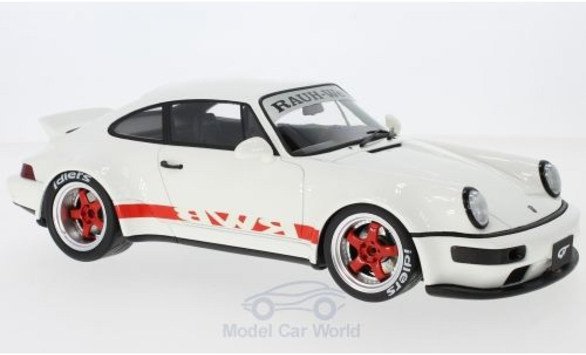 Porsche 964 RWB 1/18 GT Spirit 911 () RWB Duck Tail bianco/rosso modellino in miniatura