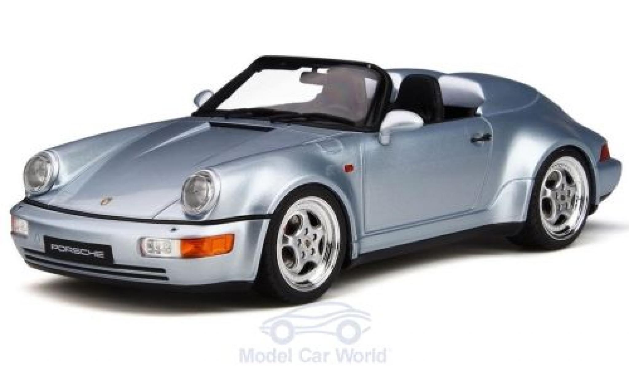 Porsche 964 Turbo 1/18 GT Spirit 911 () Speedster Turbo Look grigio modellino in miniatura