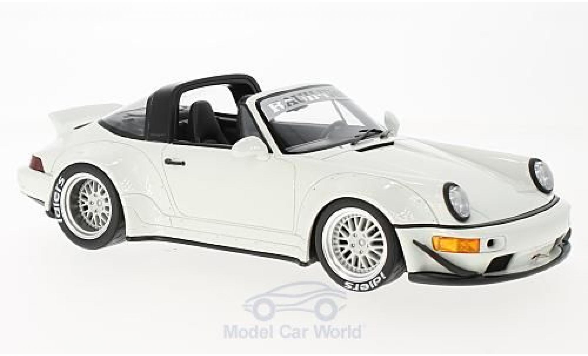 Porsche 964 RWB 1/18 GT Spirit 911 () Targa RWB bianco modellino in miniatura