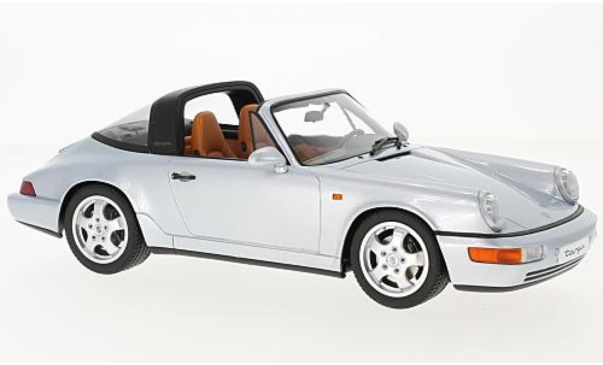 Porsche 964 1/18 GT Spirit 911 () Targa grigio 1991 modellino in miniatura