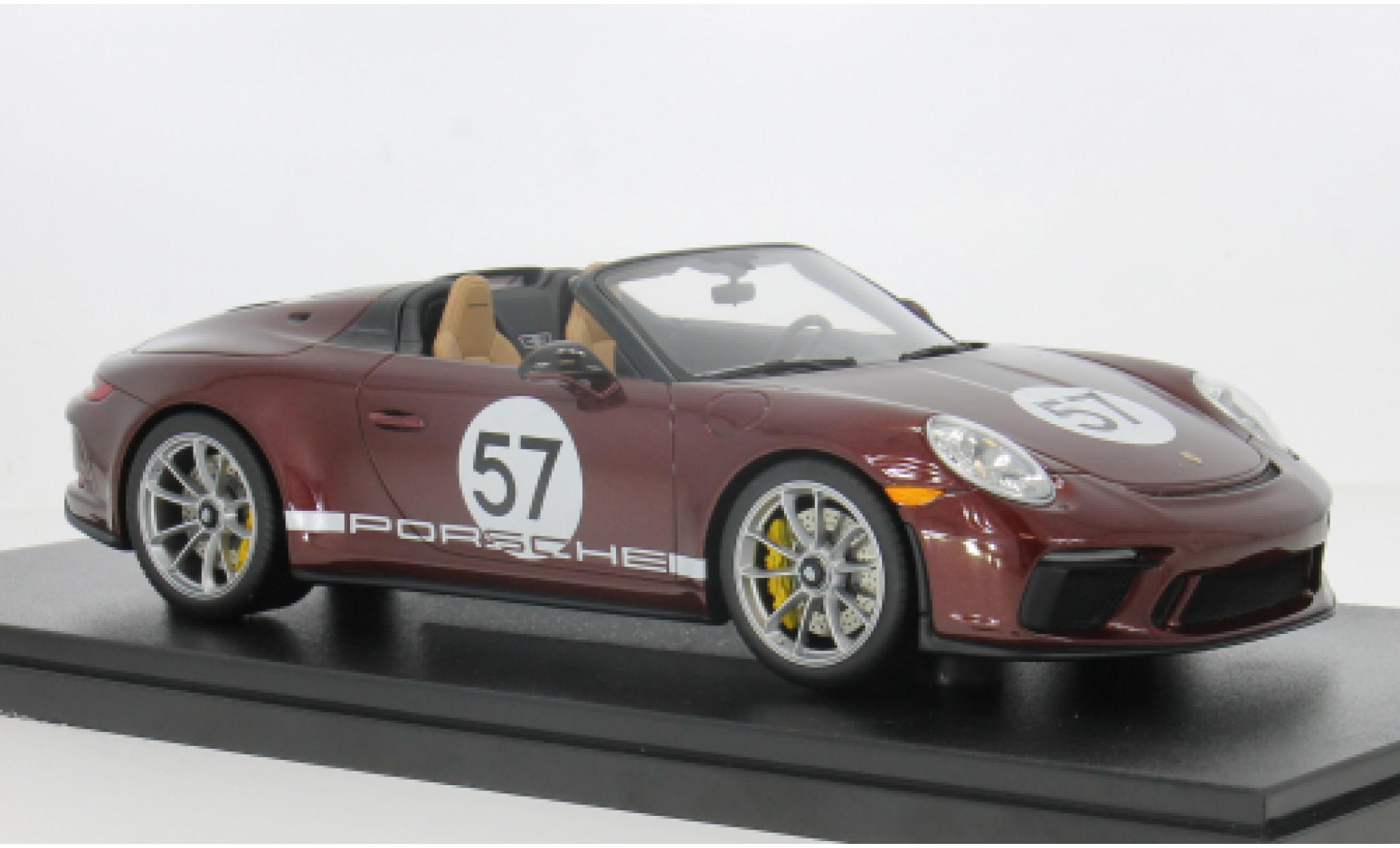 Porsche 992 Speedster 1/18 GT Spirit 911 (991.2) rot 2019 1:18 modellino in miniatura