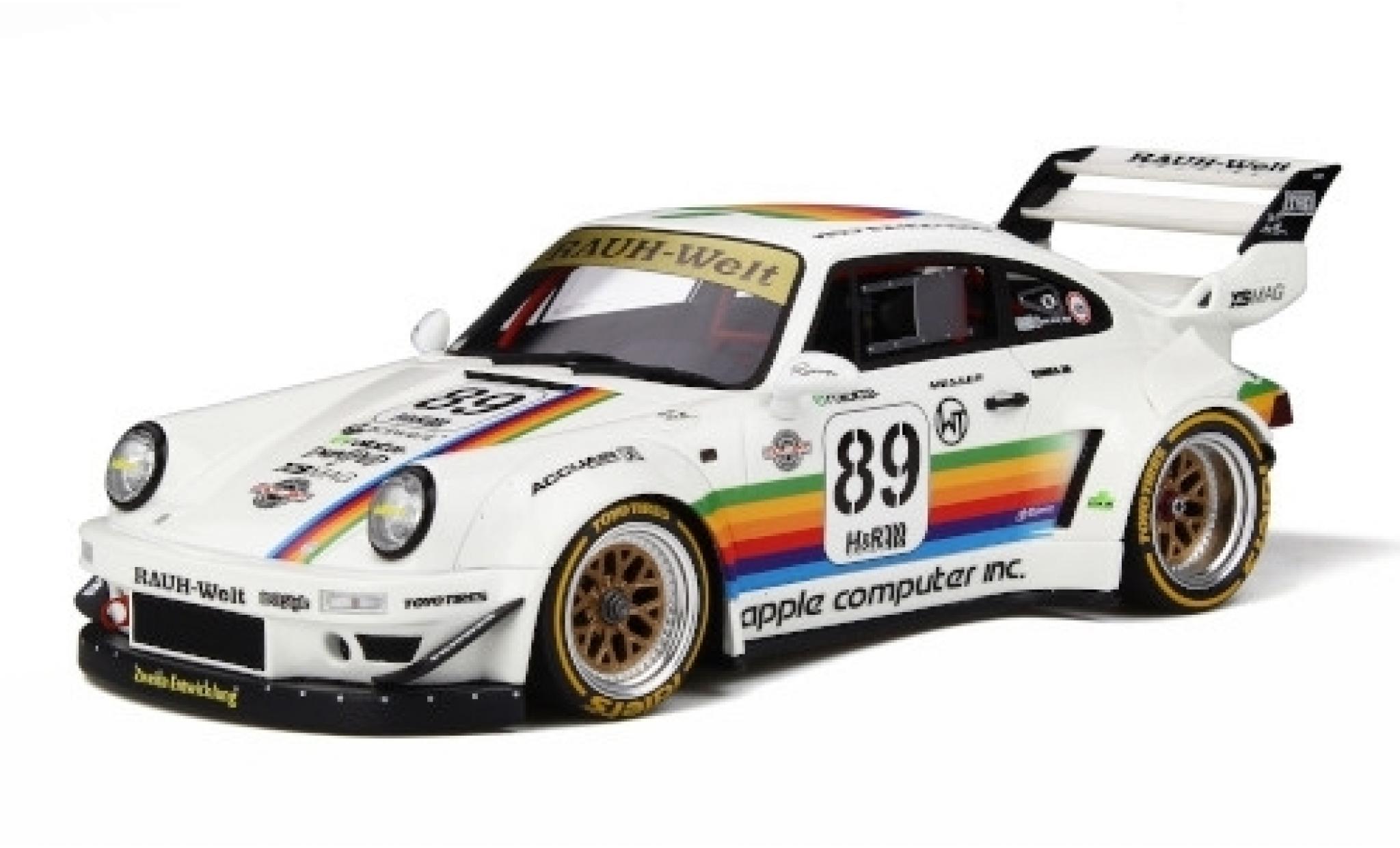 Porsche 993 RWB 1/18 GT Spirit 911 () RWB Body Kit bianco/Dekor modellino in miniatura