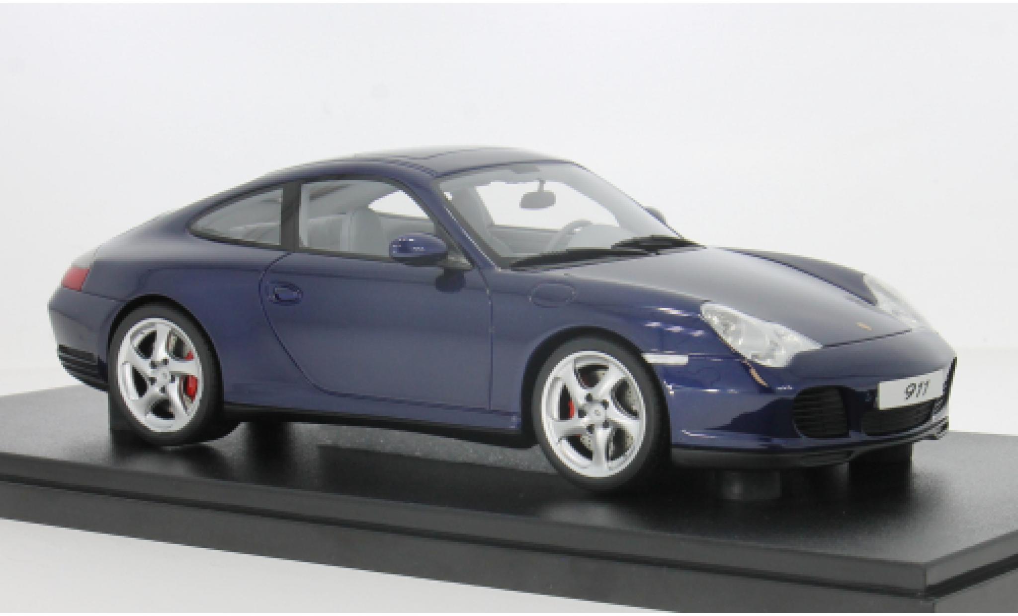 Porsche 996 4S 1/18 GT Spirit 911 (.2) Carrera blau 2023 1:18 modellino in miniatura