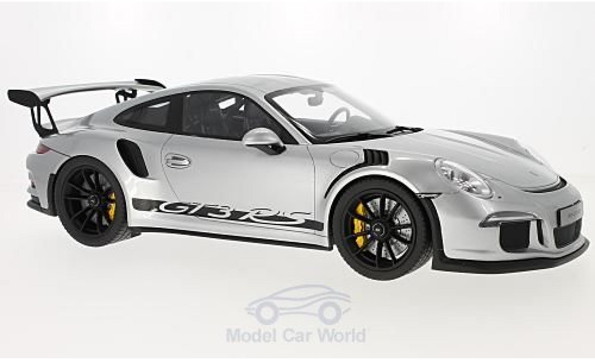 Porsche 991 GT3 RS 1/12 GT Spirit 911 GT3 RS grigio 2015 modellino in miniatura