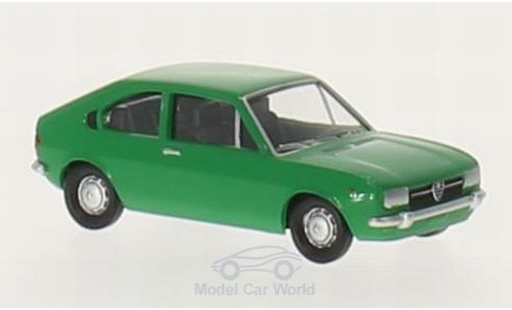 Alfa Romeo Alfasud 1/87 Herpa verde modellino in miniatura