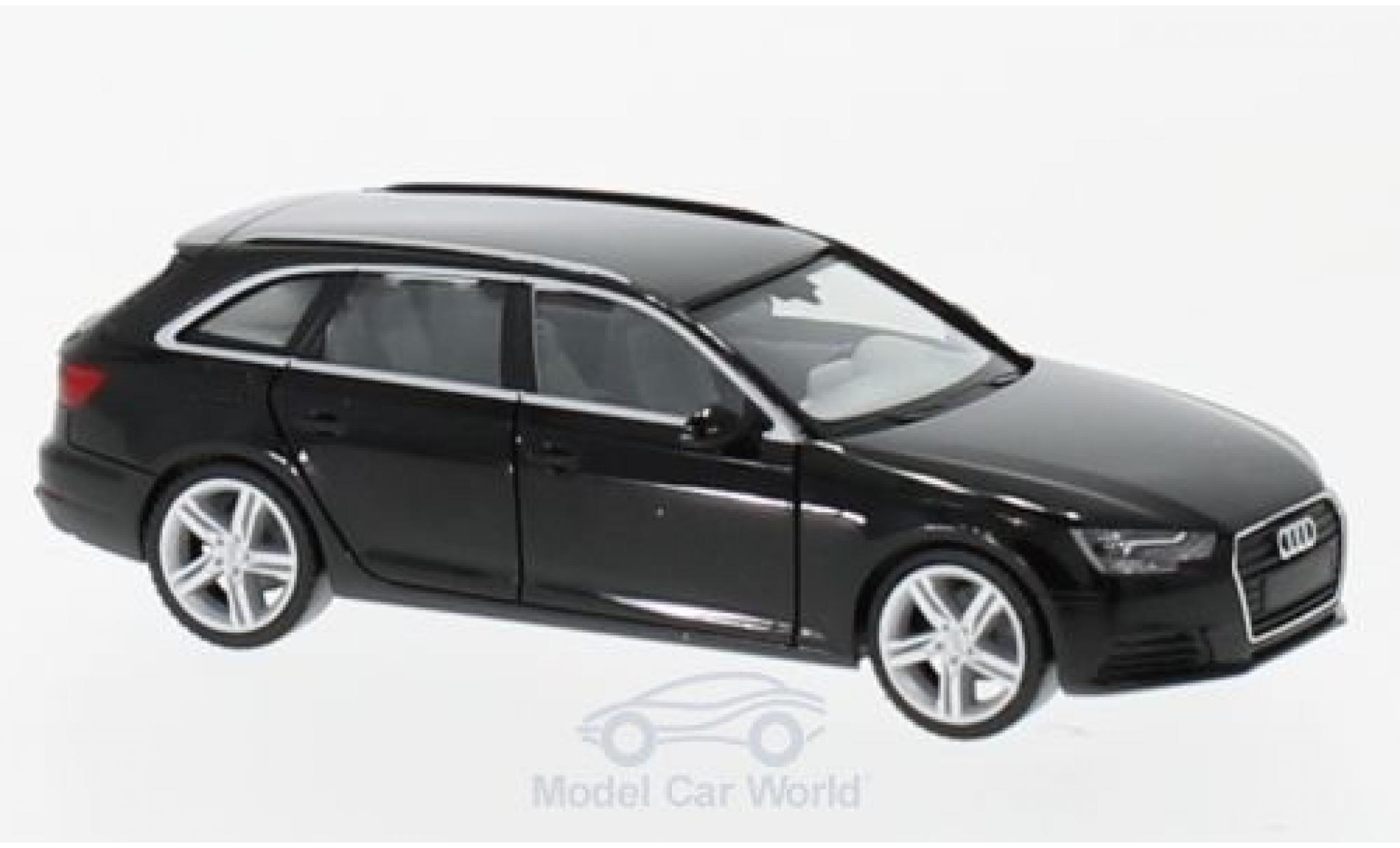 Audi A4 Avant 1/87 Herpa (B9) Avant nero modellino in miniatura