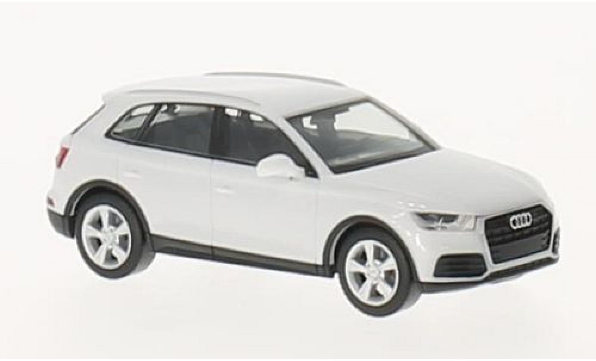 Audi Q5 1/87 Herpa bianco modellino in miniatura