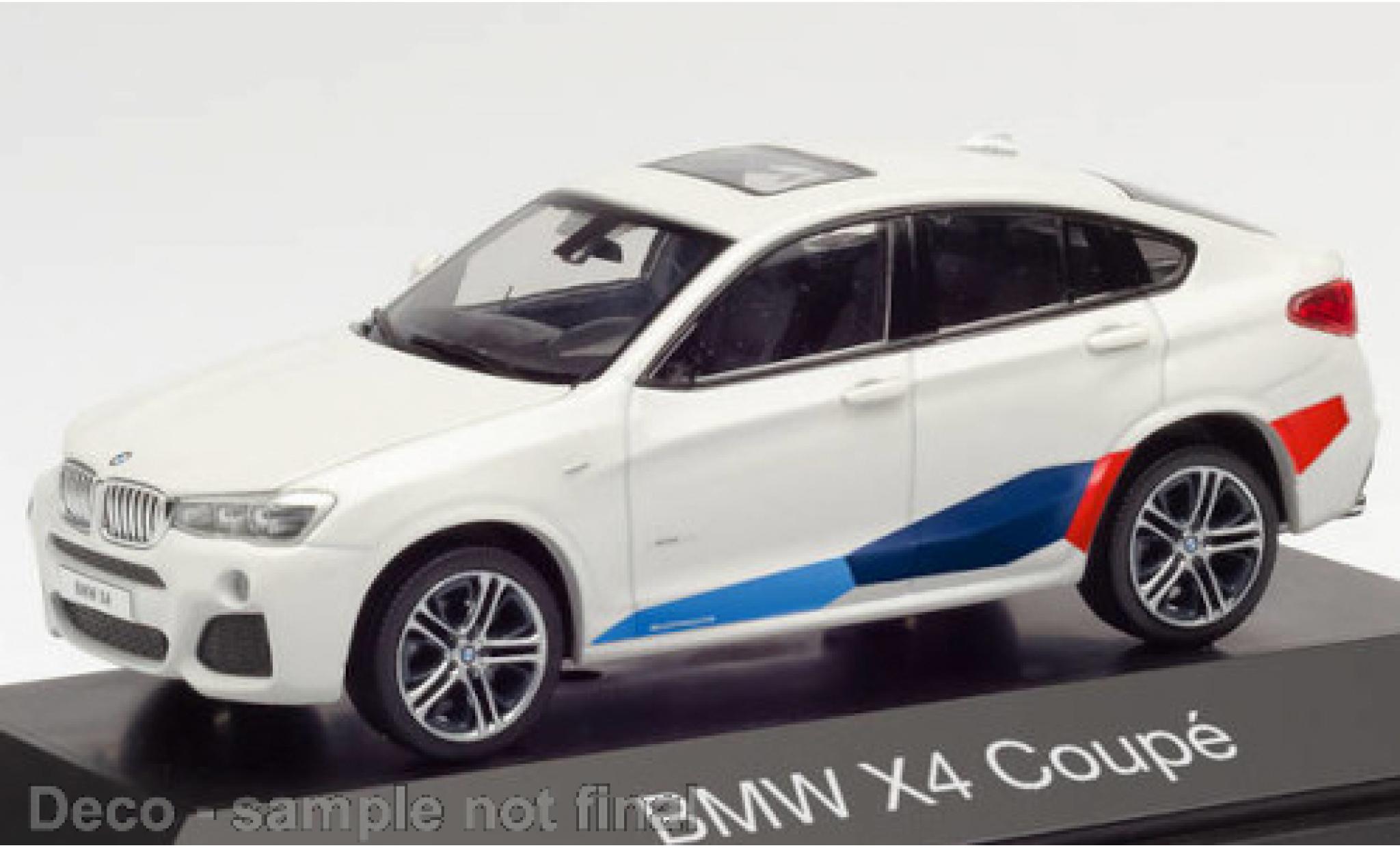 Bmw X4 1/43 Herpa weiss 1:43 modellino in miniatura