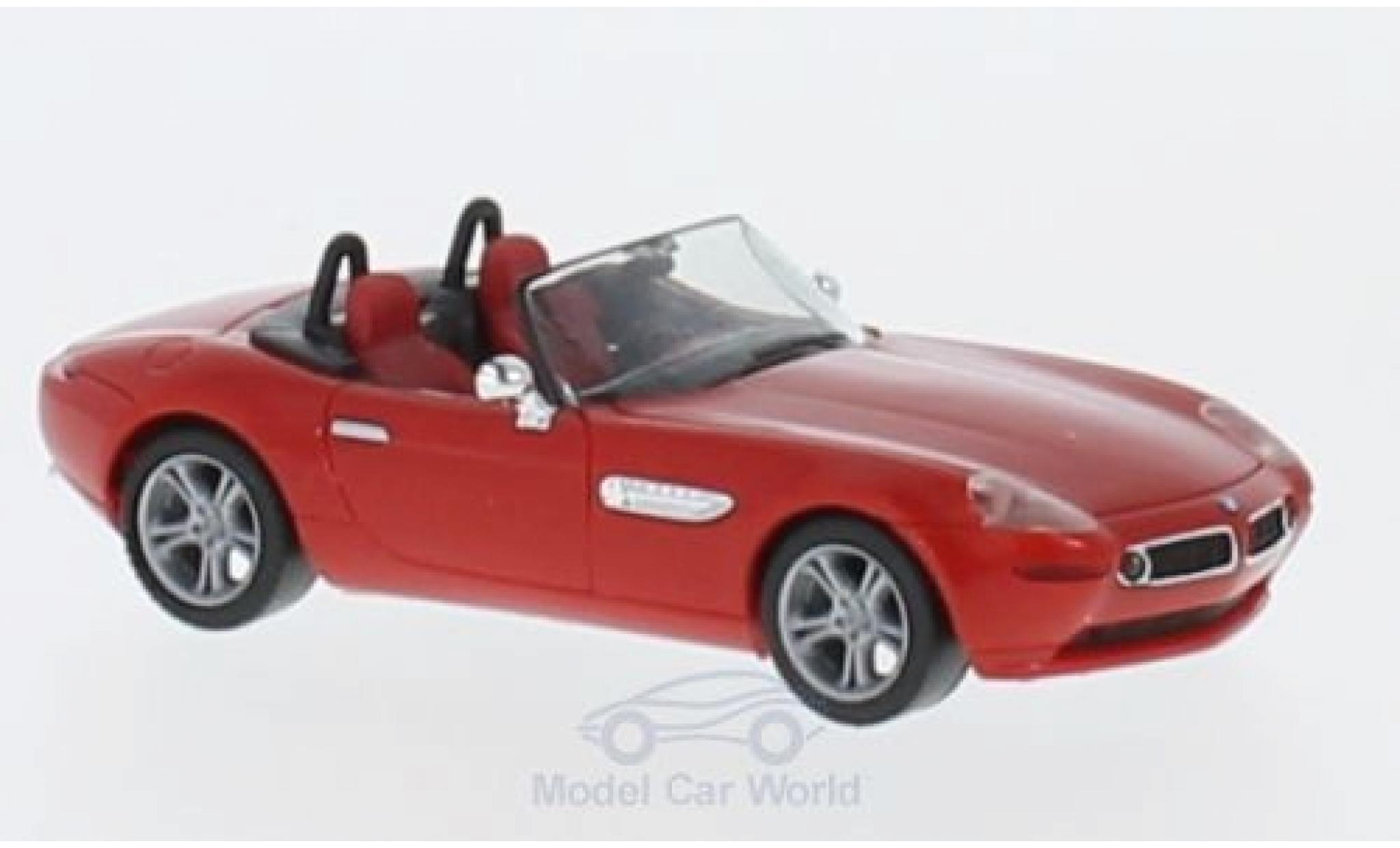 Bmw Z8 1/87 Herpa rosso modellino in miniatura