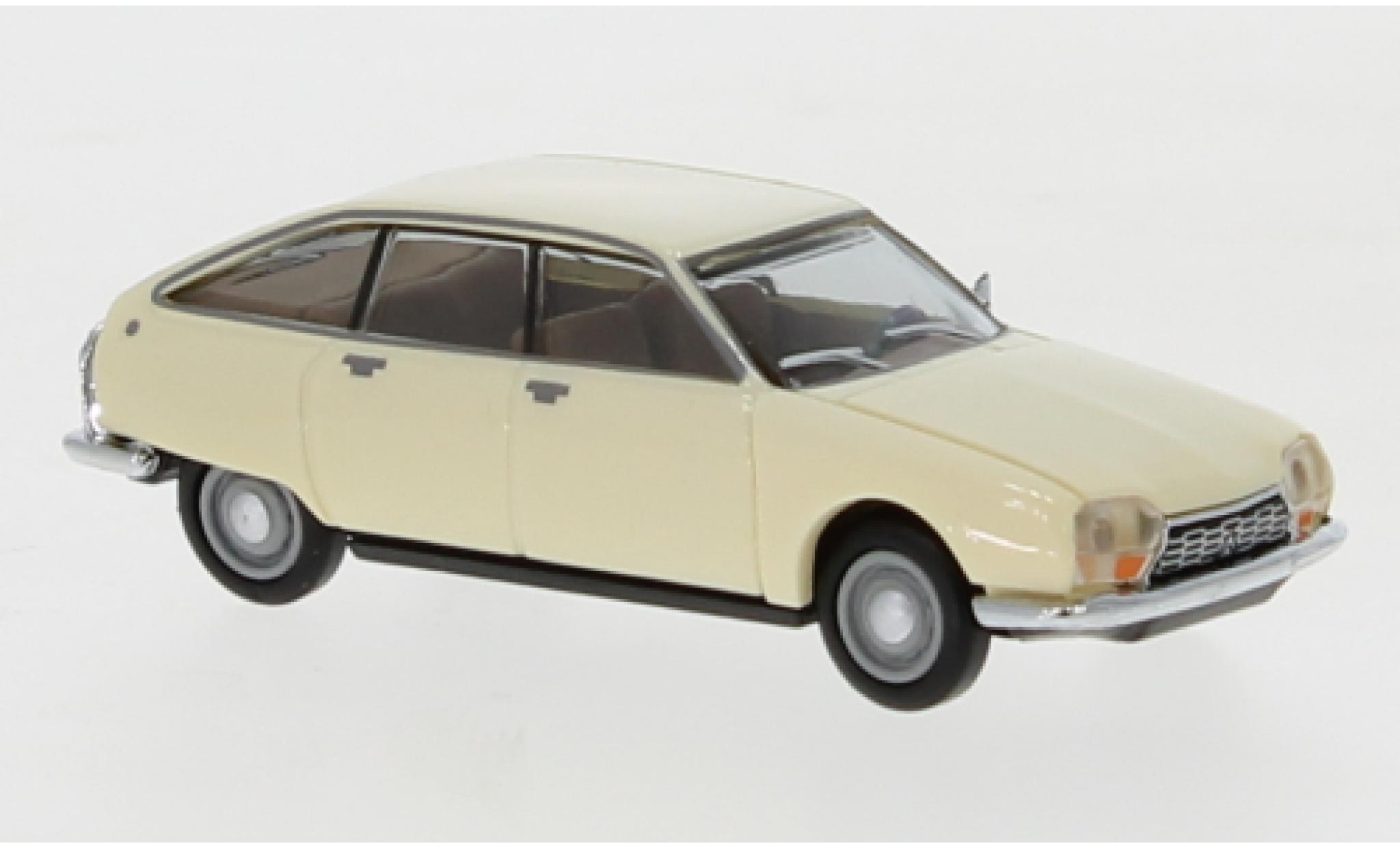 Citroen GS 1/87 Herpa beige modellino in miniatura