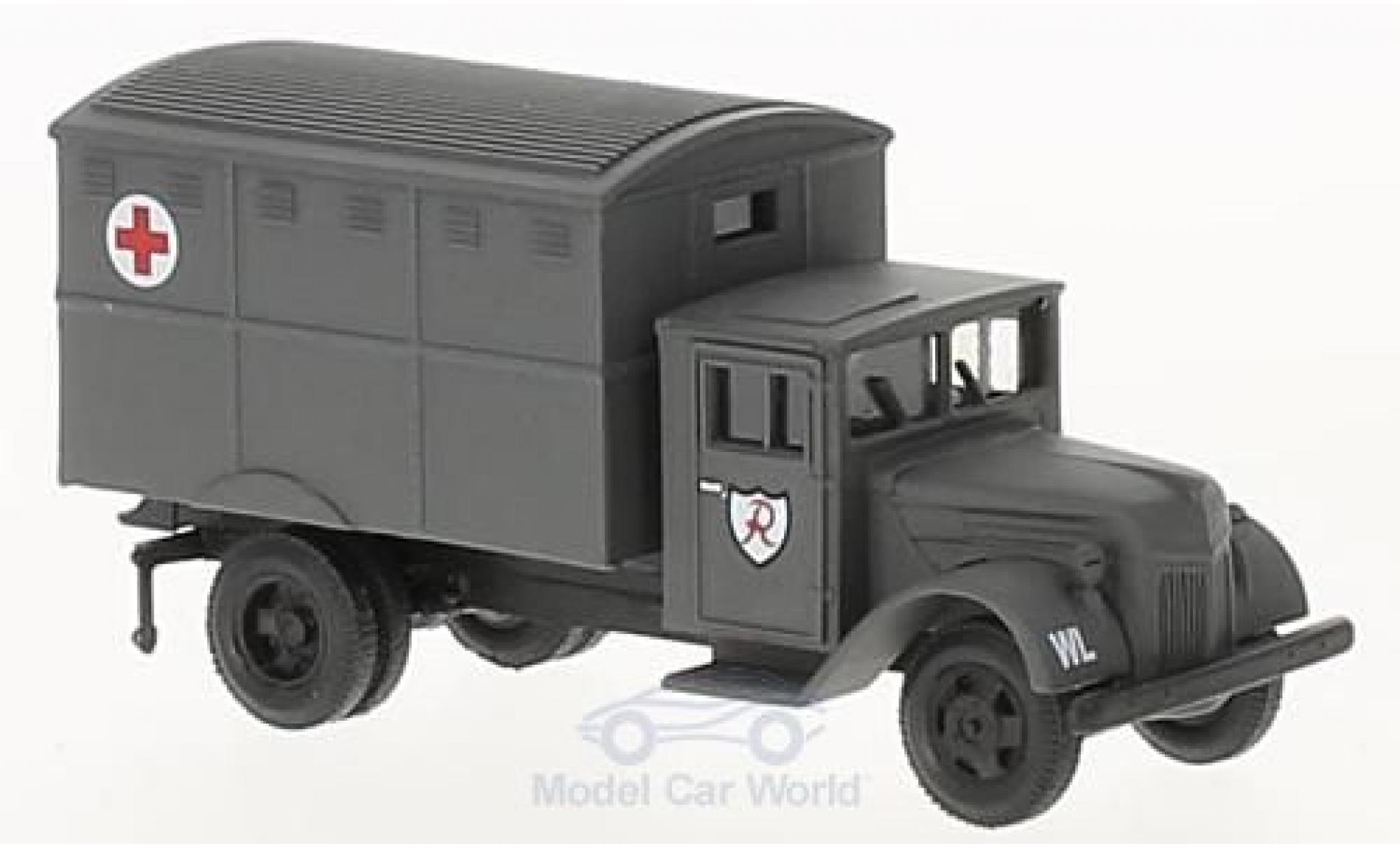 Ford 987 1/87 Herpa Jagdgeschwader 3 / Udet Ersatz Sanitätskoffer geschlossen modellino in miniatura