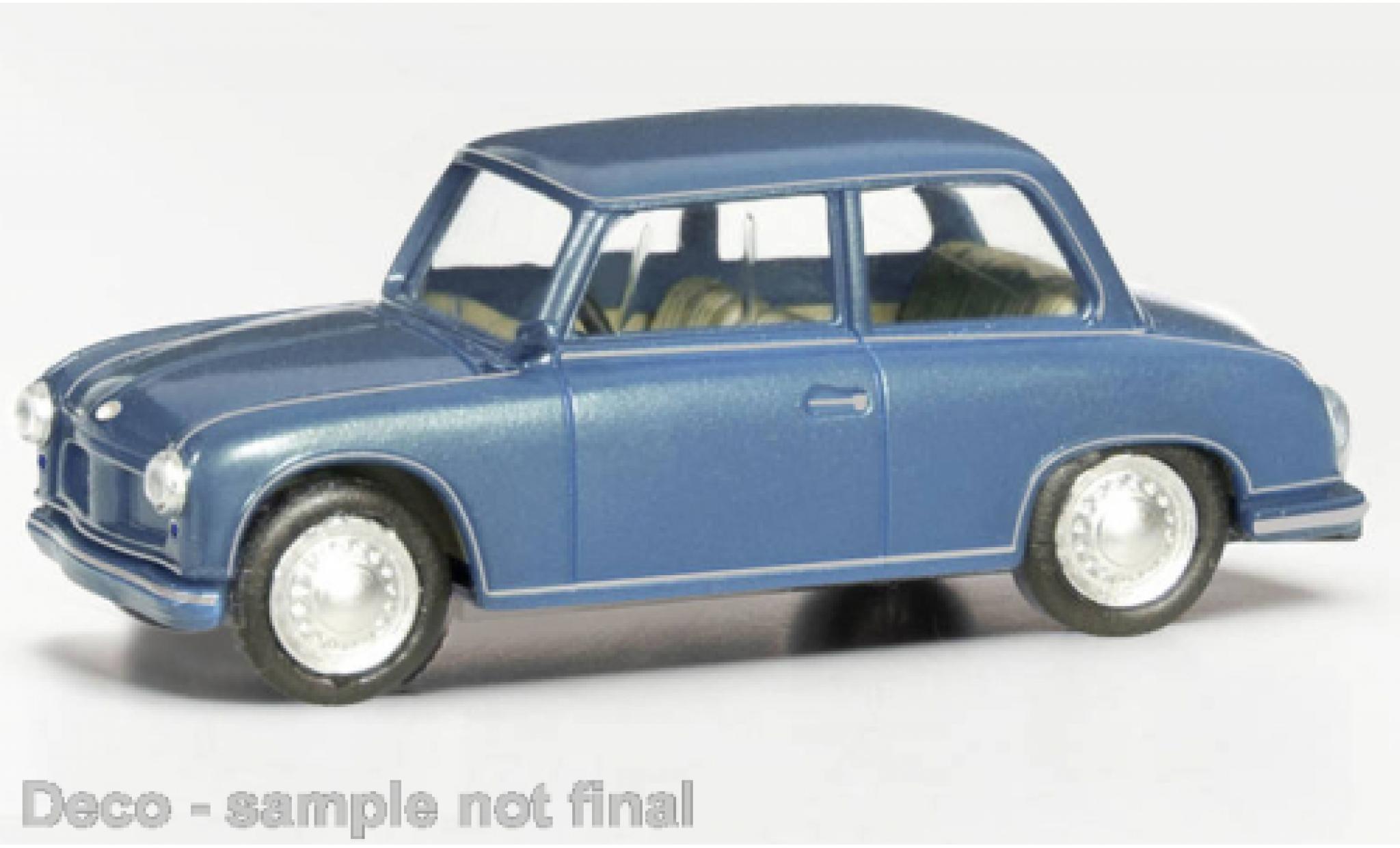 AWZ P70 1/87 Herpa blu modellino in miniatura