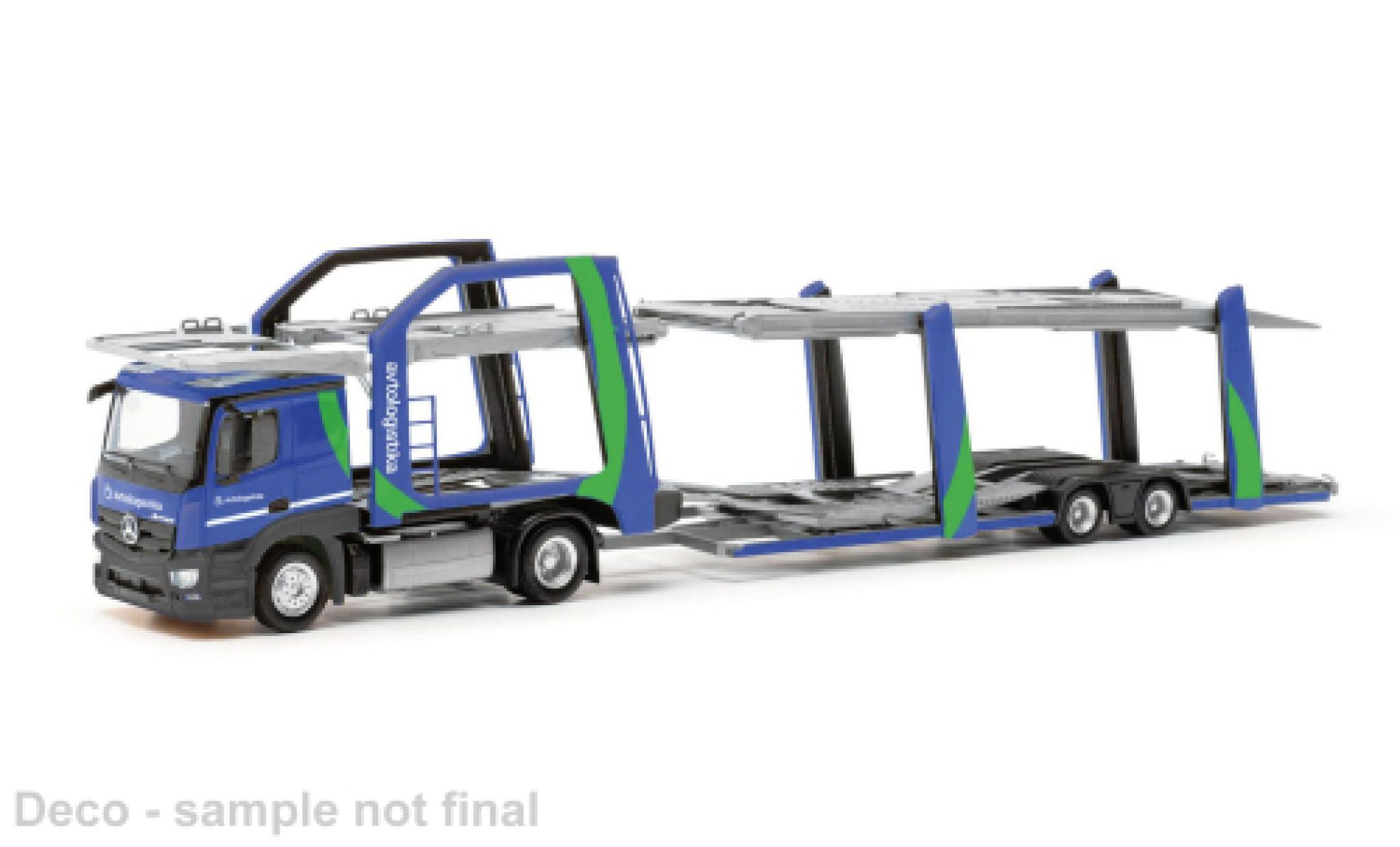 Mercedes Actros 1/87 Herpa Avtologistika (UKR) modellino in miniatura