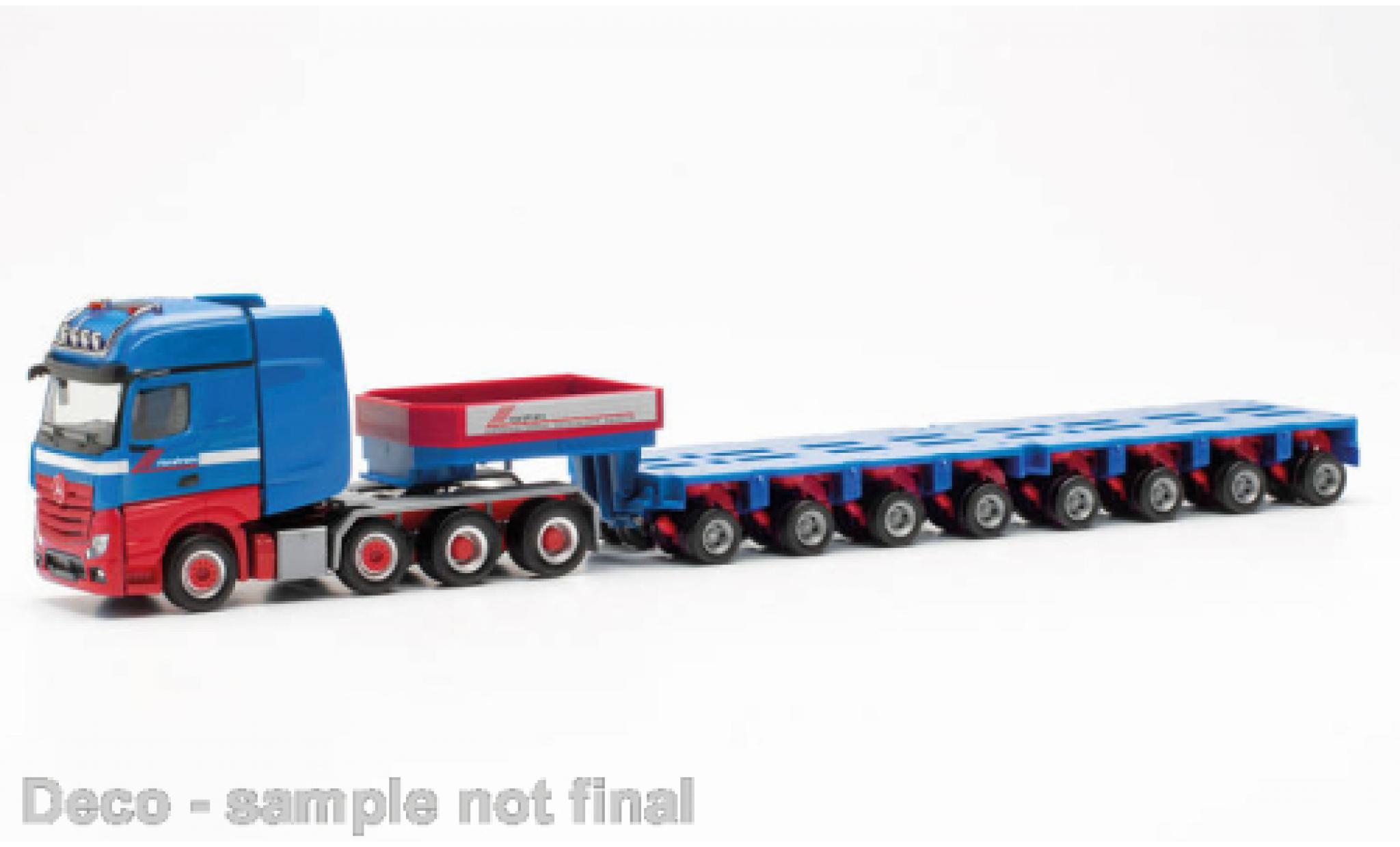 Mercedes Actros 1/87 Herpa Gigaspace Riwatrans 2018 modellino in miniatura