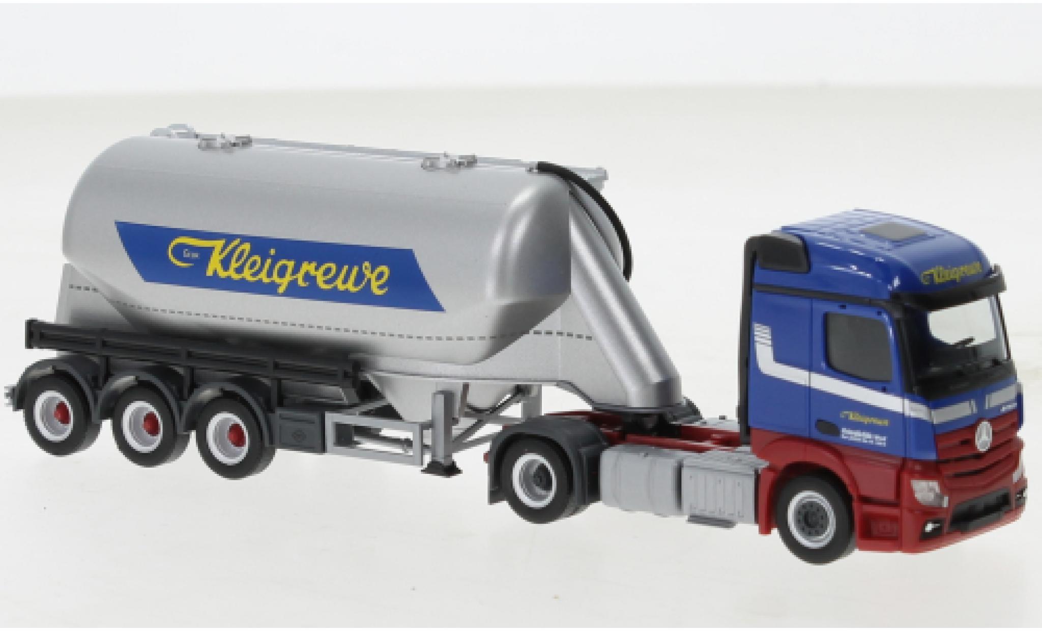 Mercedes Actros 1/87 Herpa Streamspace 2.3 Kleigrewe modellino in miniatura