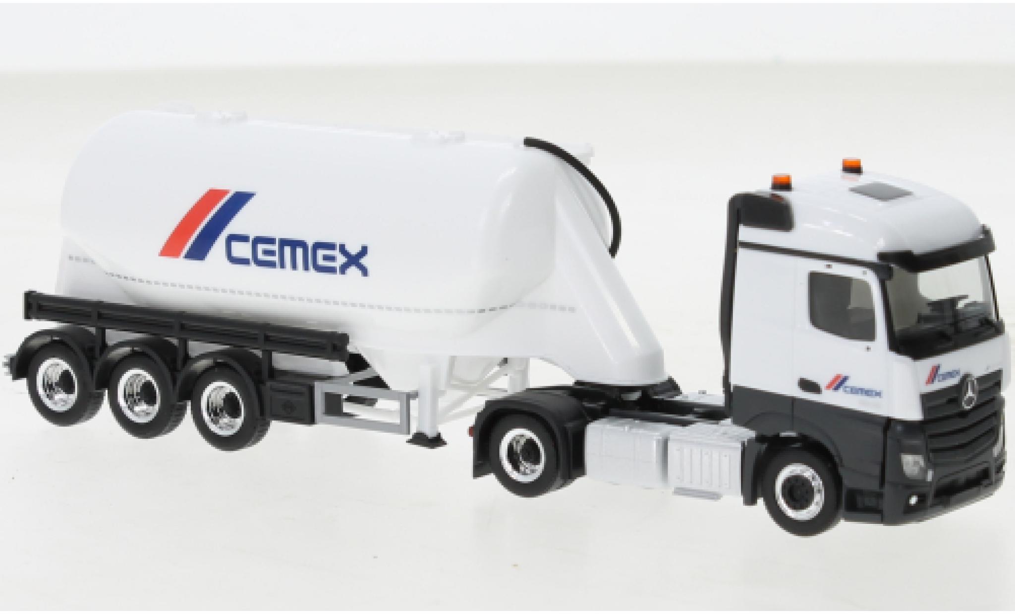 Mercedes Actros 1/87 Herpa Streamspace Cemex modellino in miniatura