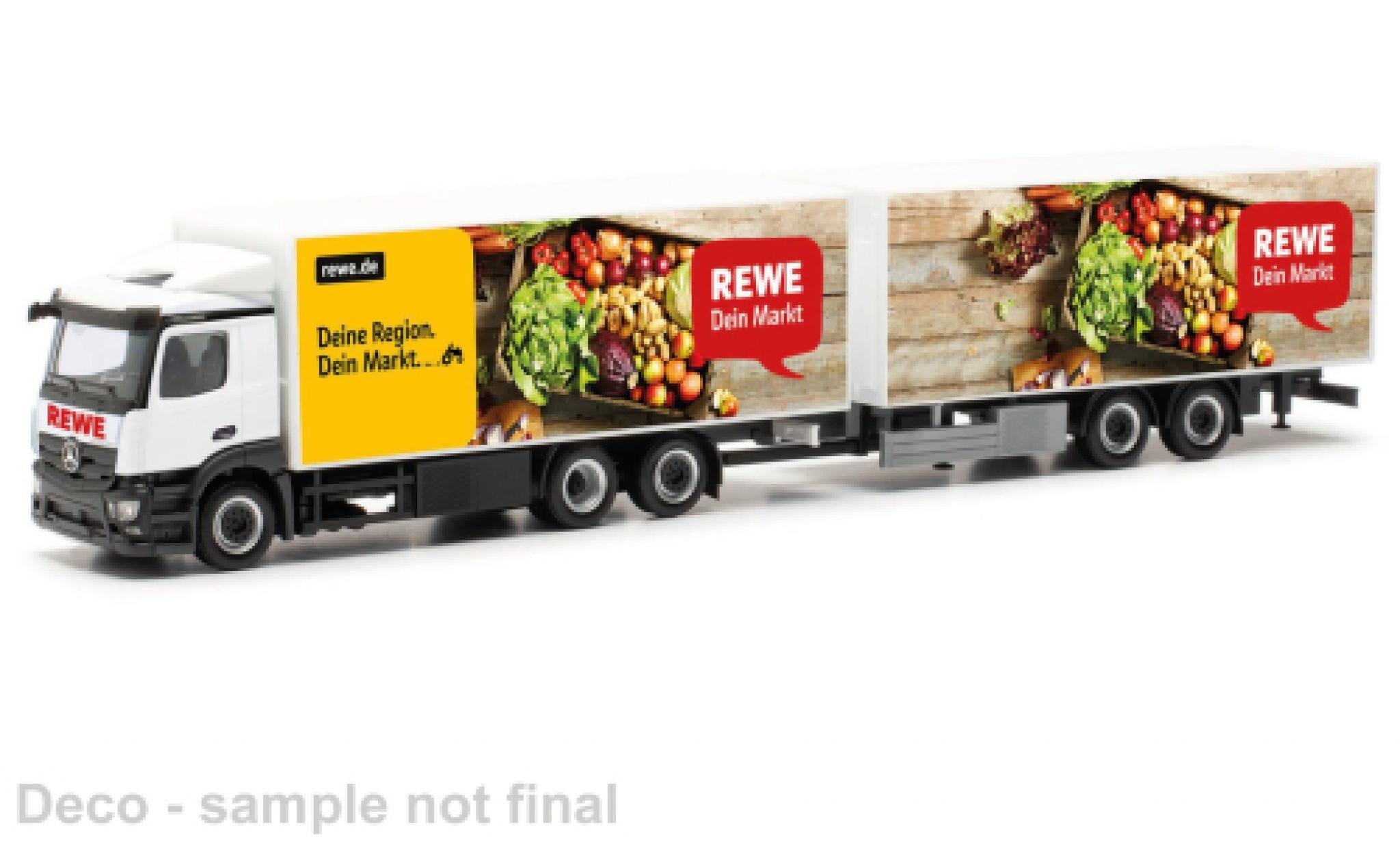 Mercedes CLA 1/87 Herpa Classicspace 2.3 REWE modellino in miniatura