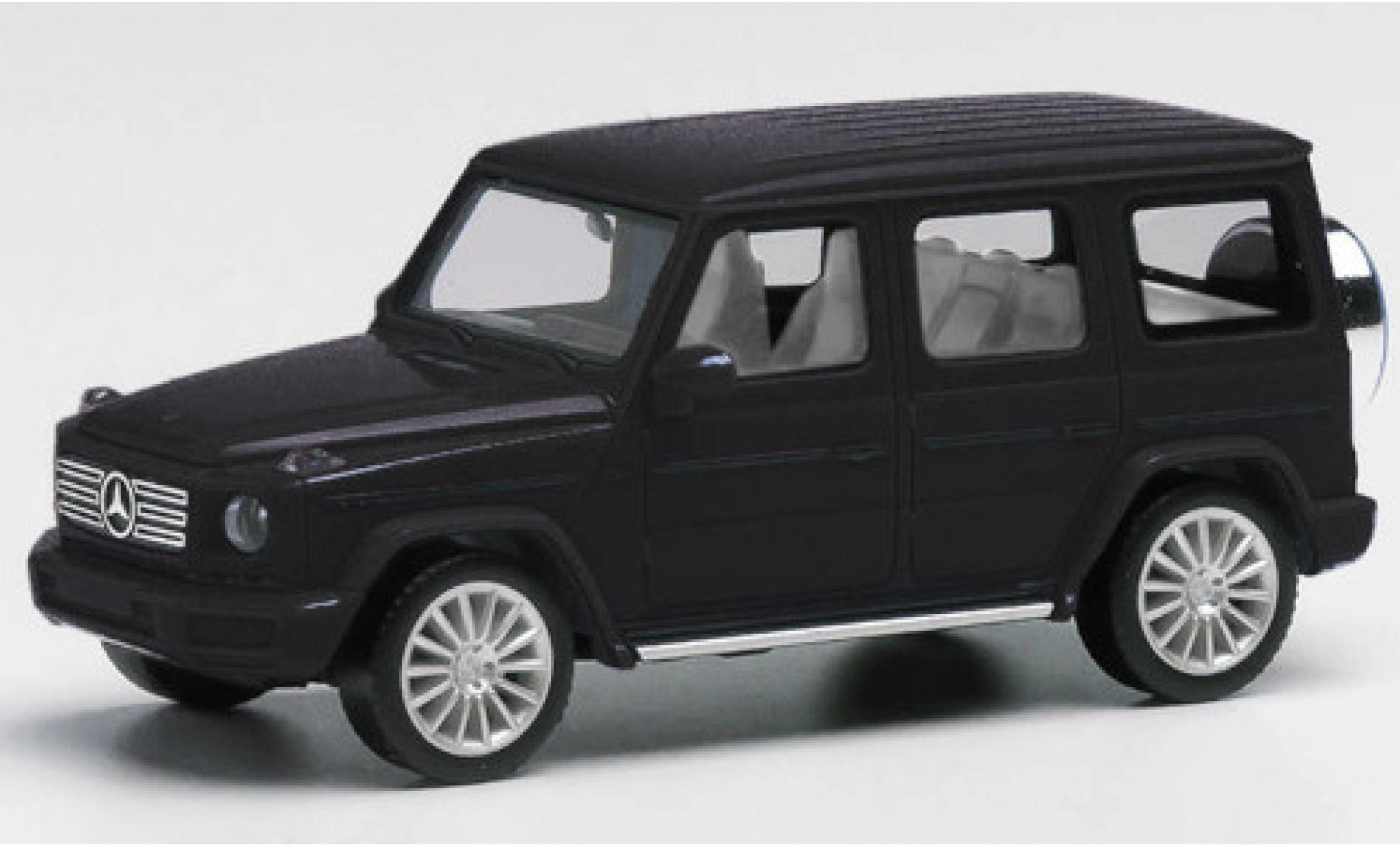 Mercedes Classe G 1/87 Herpa G-classe (W463) nero modellino in miniatura