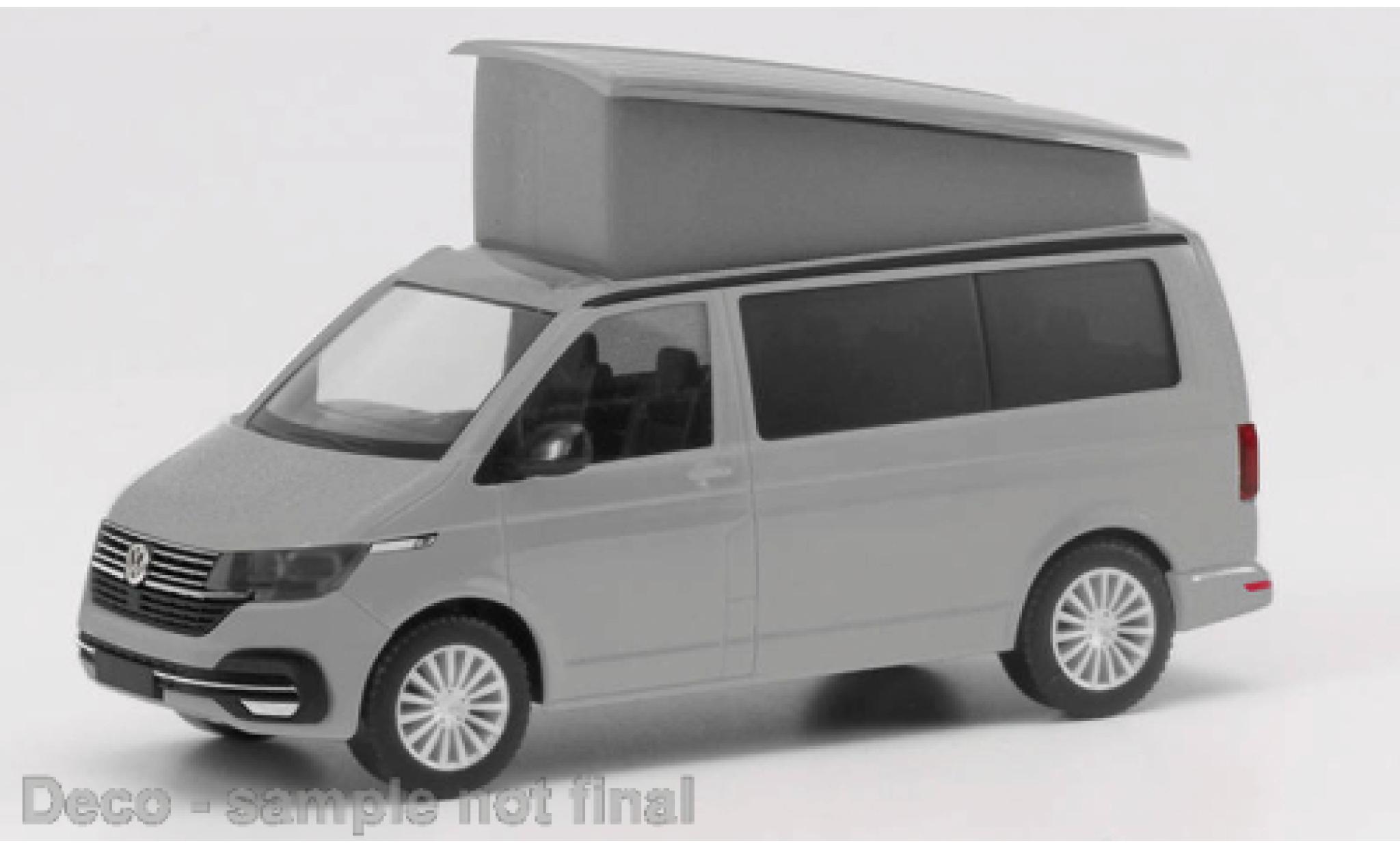 Volkswagen T6 1/87 Herpa .1 California Ocean grigio clair modellino in miniatura
