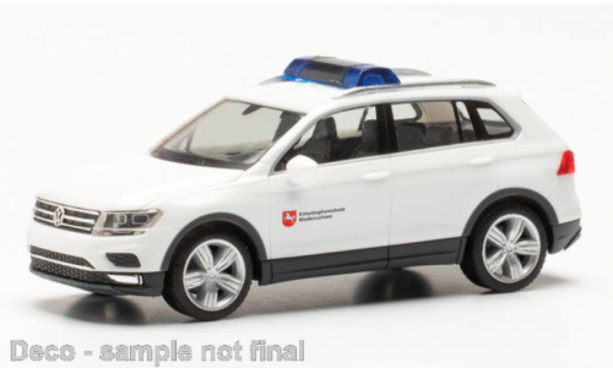 Volkswagen Tiguan 1/87 Herpa prossoection civile Basse-Saxe modellino in miniatura