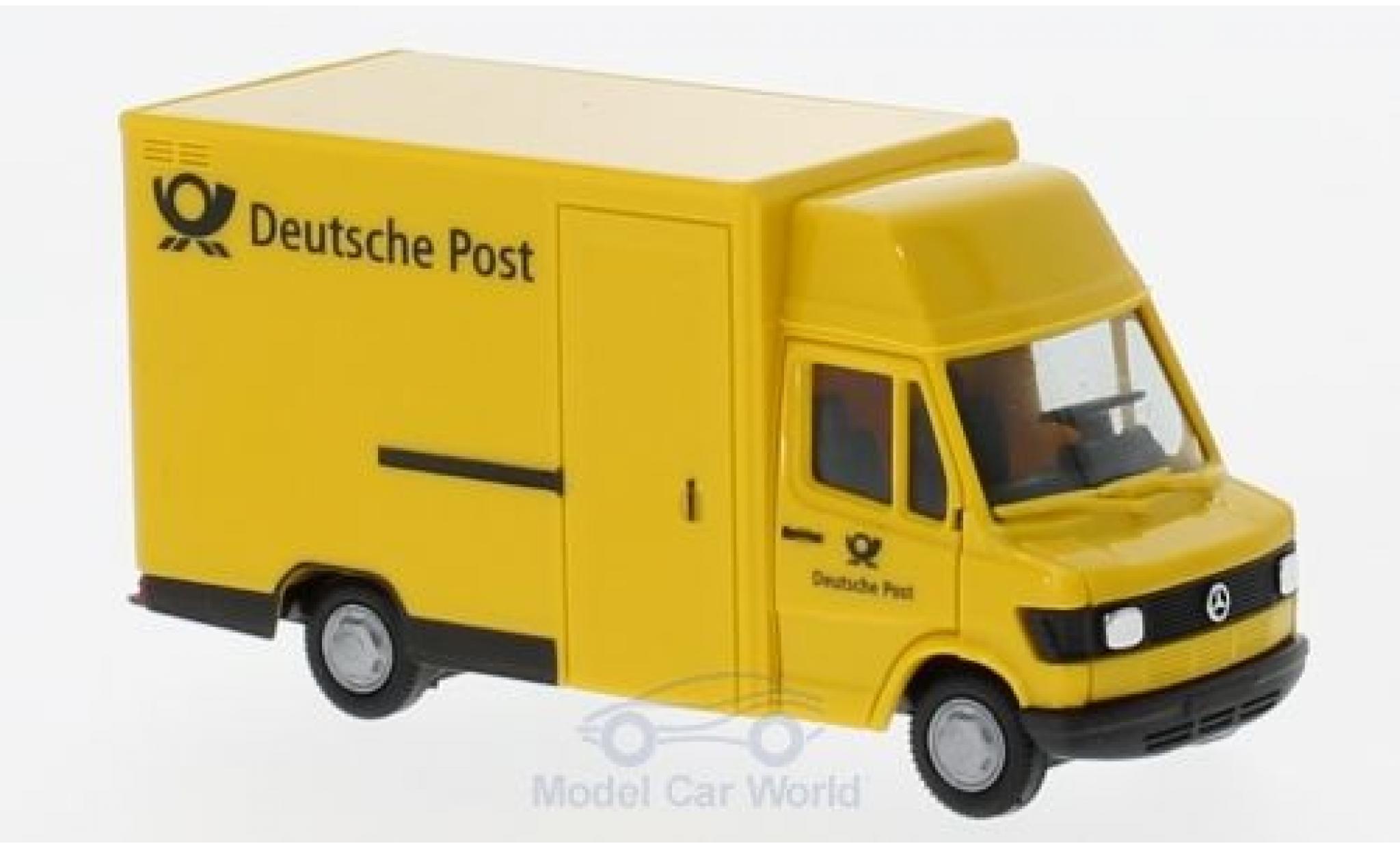 Mercedes 207 1/87 Herpa D Kögel Deutsche Post modellino in miniatura