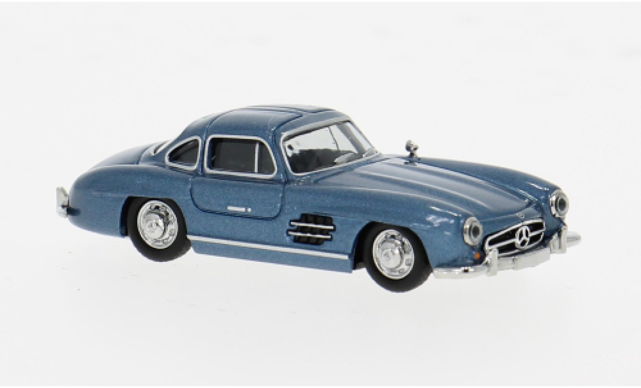 Mercedes 300 1/87 Herpa SL blau 1:87 modellino in miniatura