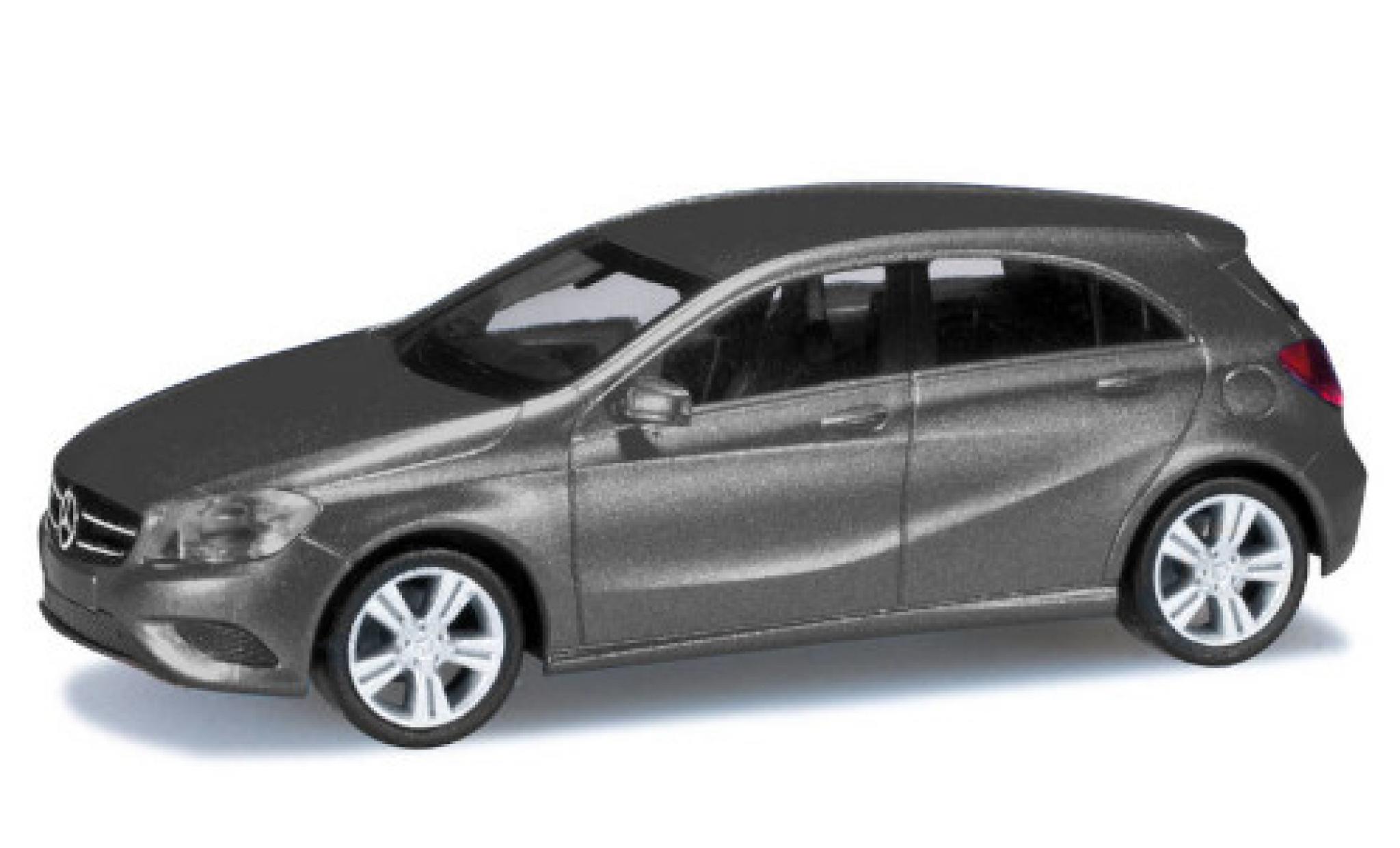 Mercedes Classe A 1/87 Herpa metallico grigio modellino in miniatura