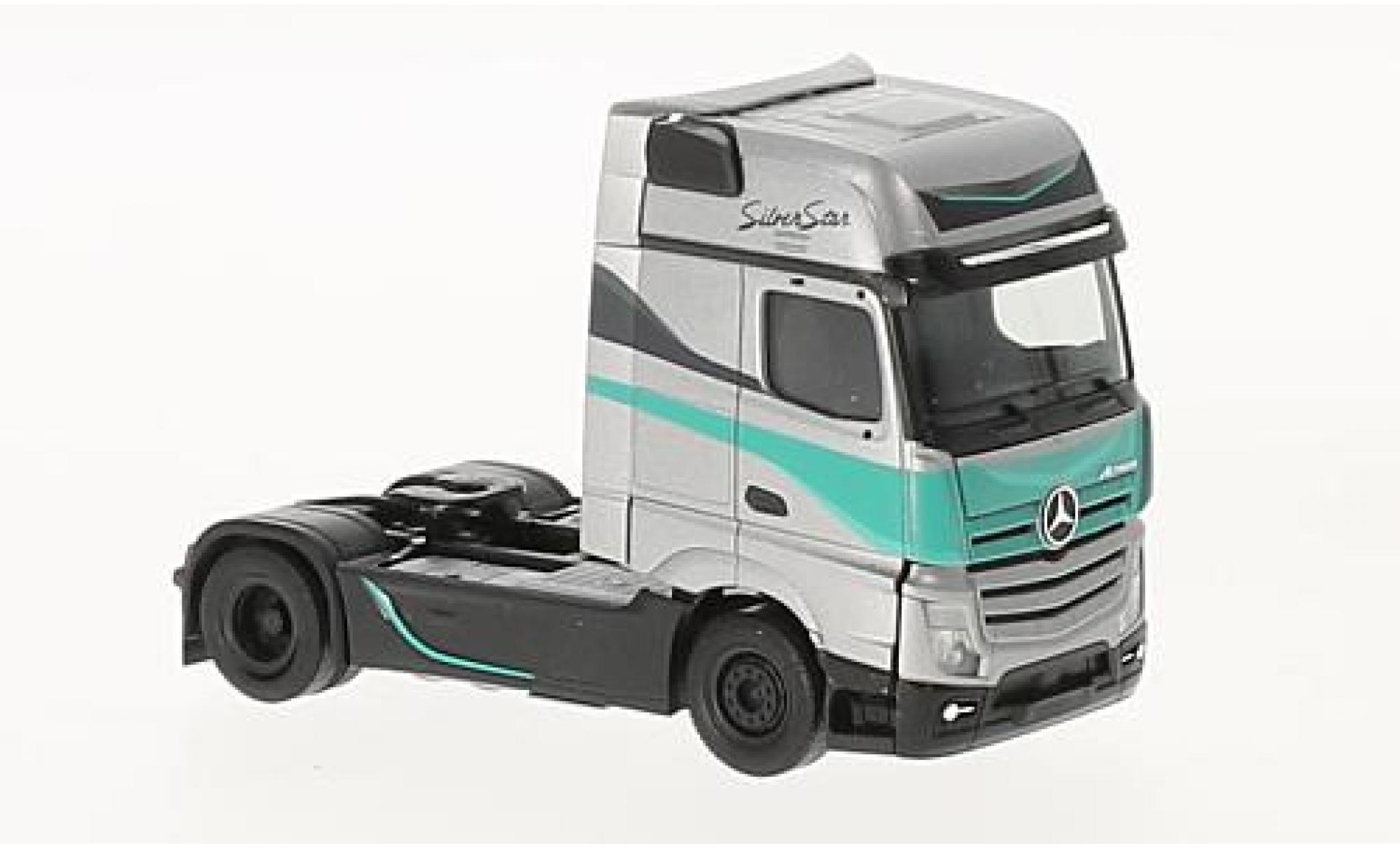 Mercedes Actros 1/87 Herpa Gigaspace Silver Star Silver Star Edition (NL) tracteur modellino in miniatura