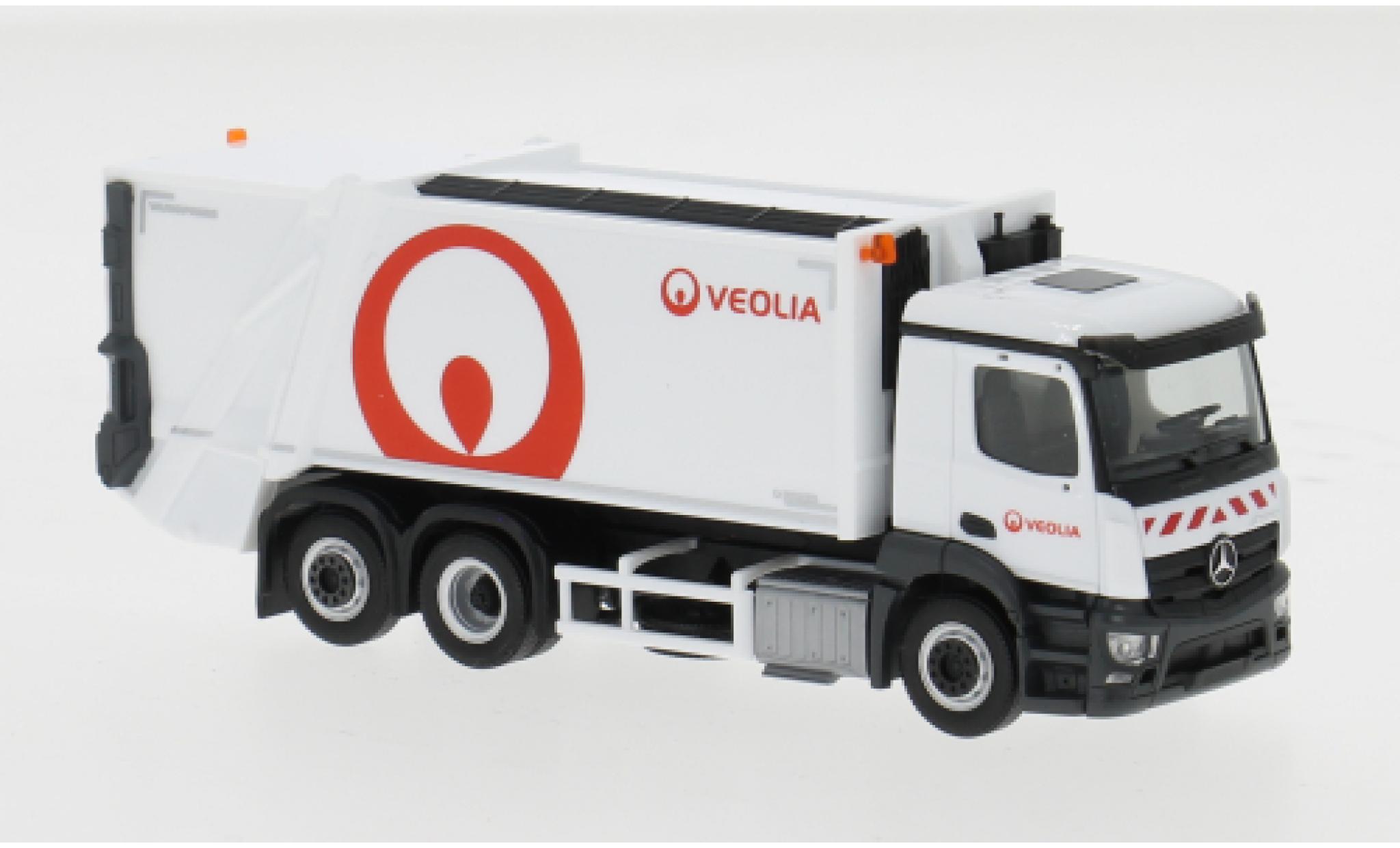 Mercedes Actros 1/87 Herpa M Veolia 1:87 modellino in miniatura