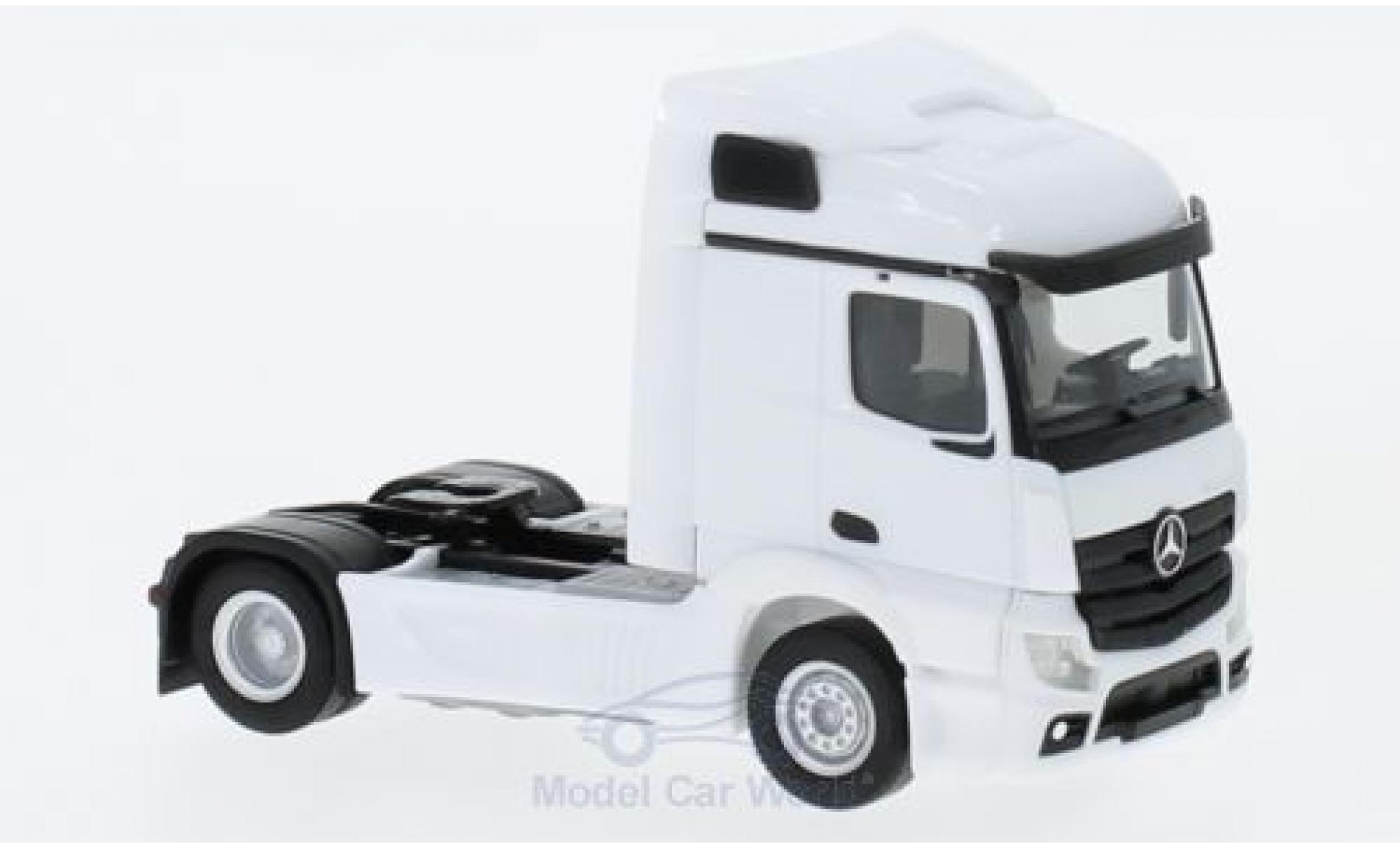 Mercedes Actros 1/87 Herpa Streamspace 2.3 bianco 2018 2-achs Zugmaschine modellino in miniatura